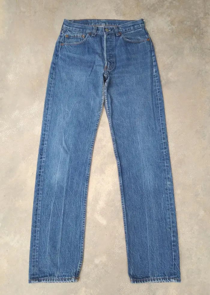 Levi's × Vintage 80s Vintage Levis 501 Made In USA Denim Jeans 28x32 Size US 28 / EU 44 - 1 Thumbnail