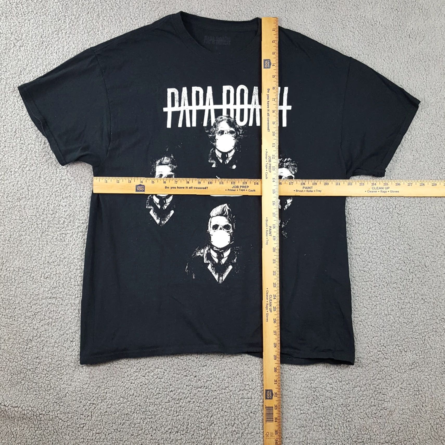 SOMET VINTAGE Papa Roach I Need Some Space Tour T-Shirt Men's XL Black Retro Rock 90s Y2K Size US XL / EU 56 / 4 - 3 Thumbnail