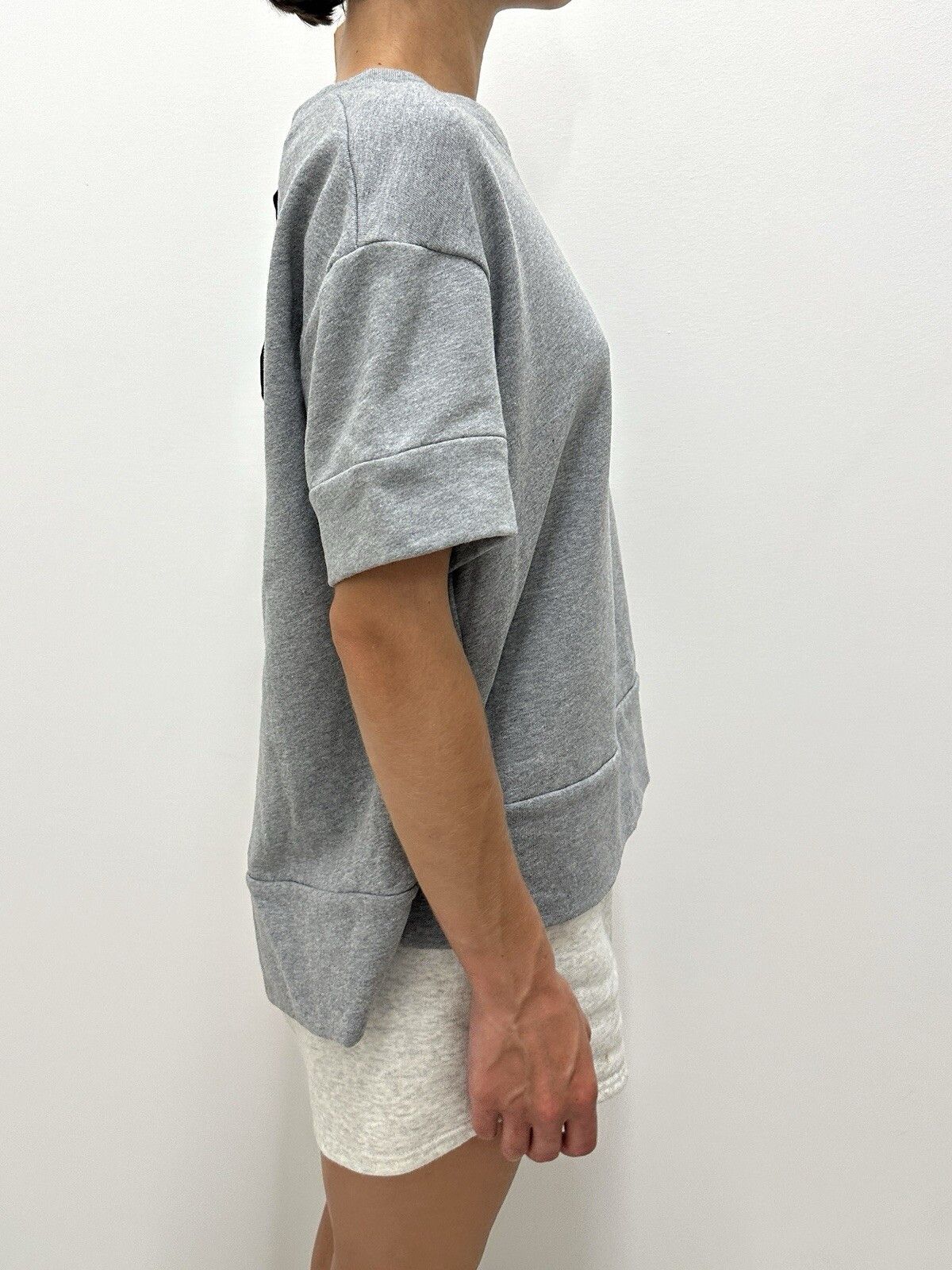 Other Numero 21 T-shirt Gray Cotton Top Open Back Size 44 Size M / US 6-8 / IT 42-44 - 10 Thumbnail