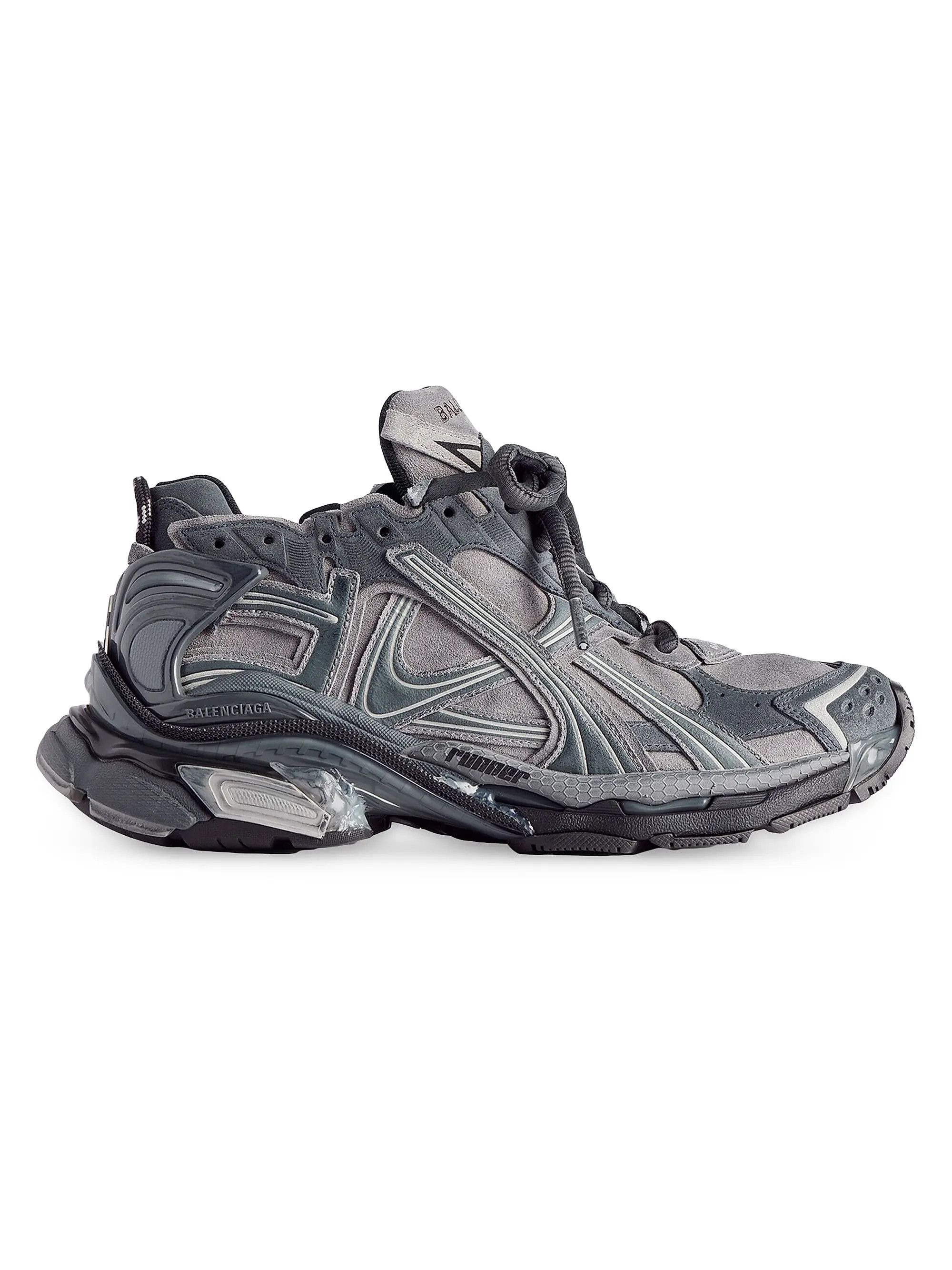 Balenciaga os11x0526 Runner Sneakers in Grey Size US 8 / EU 41 - 1 Thumbnail