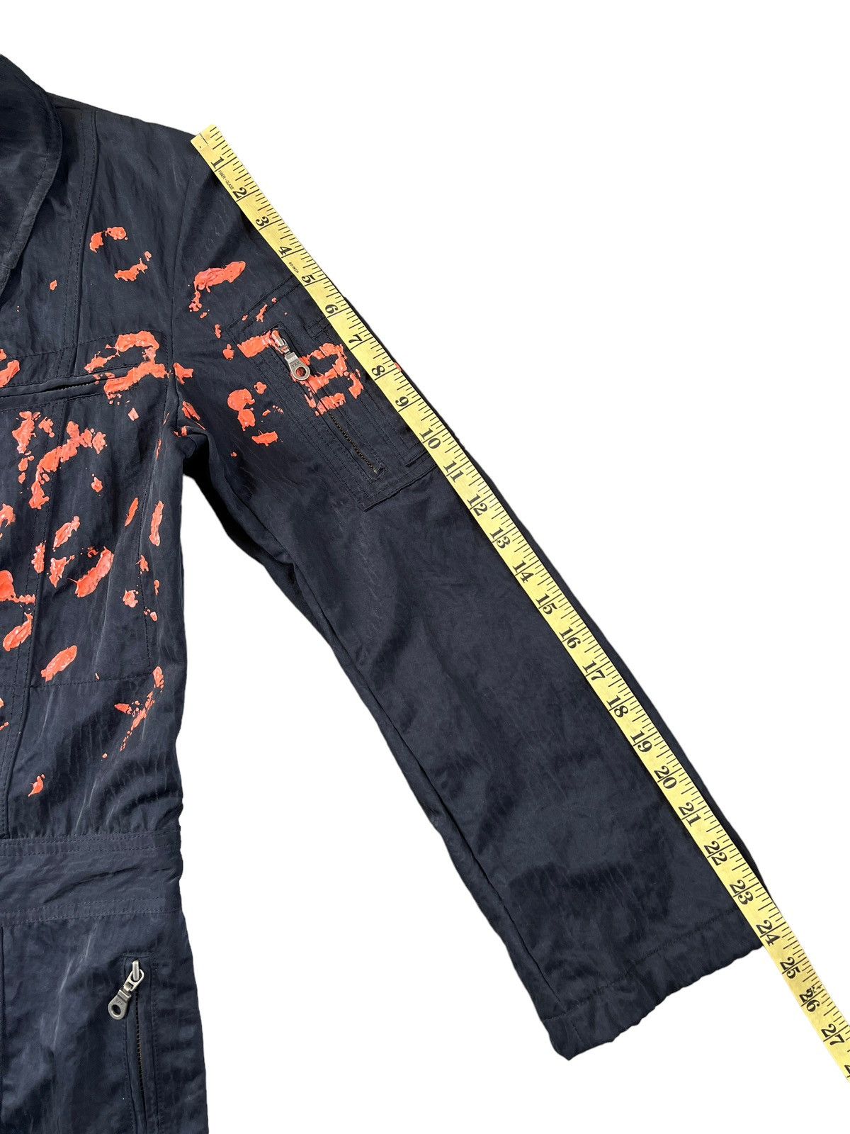 5351 POUR LES HOMMES 5351 Pour Les Hommes Multipocket Tech Painted Jumpsuit Size US 34 / EU 50 - 13 Thumbnail