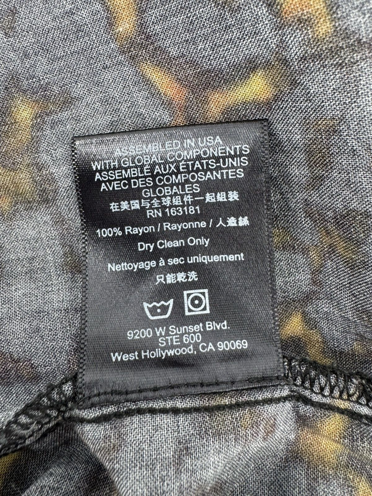 Rhude Rhude Rayon Tortoise Shirt Size Medium Size US M / EU 48-50 / 2 - 7 Thumbnail