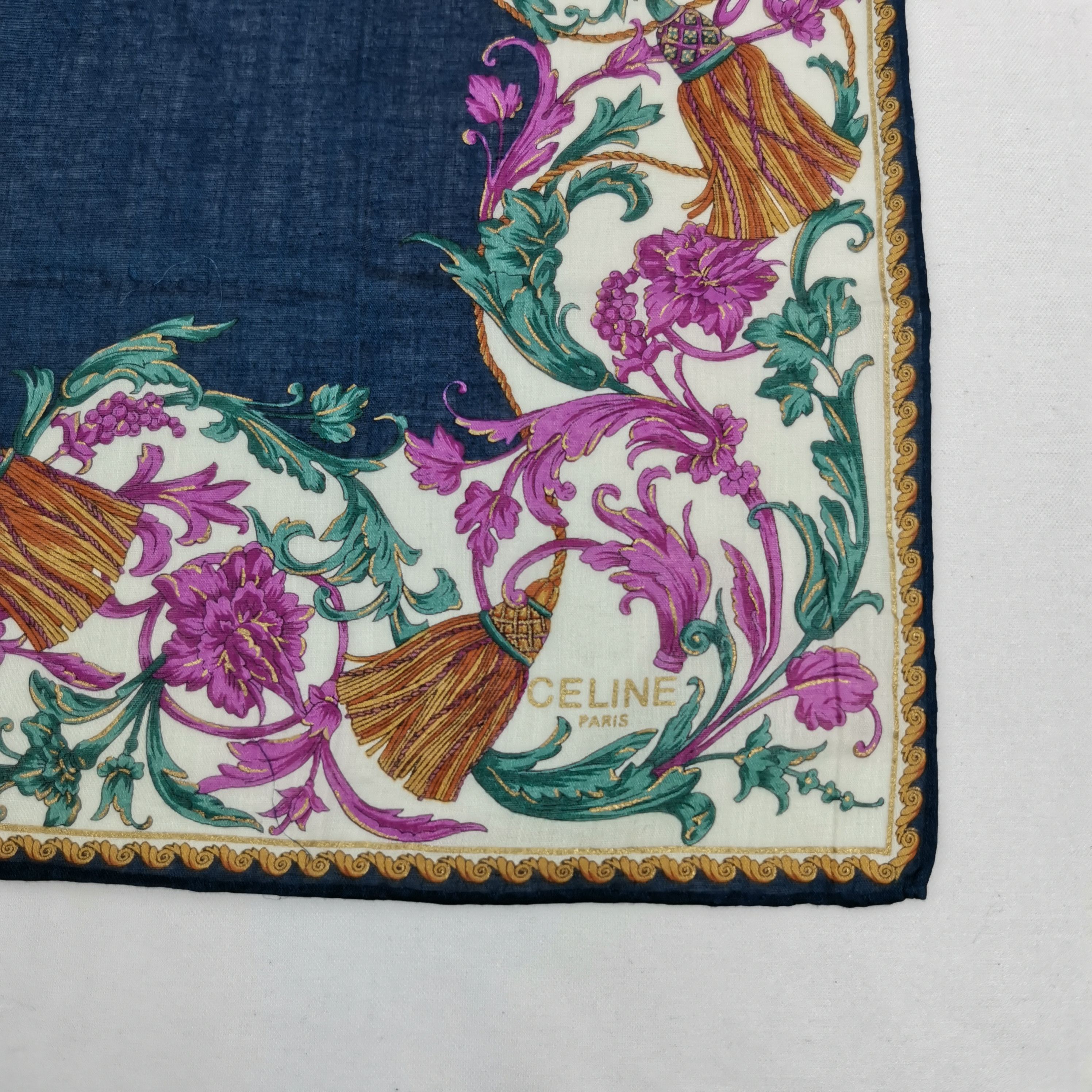 Celine Vintage Celine Handkerchief Neckerchief Bandana Size ONE SIZE - 3 Thumbnail