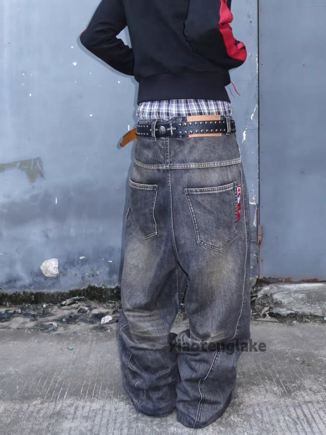Jean xz utility vintage loose baggy wide Leg carpenter pants Size US 28 / EU 44 - 4 Thumbnail