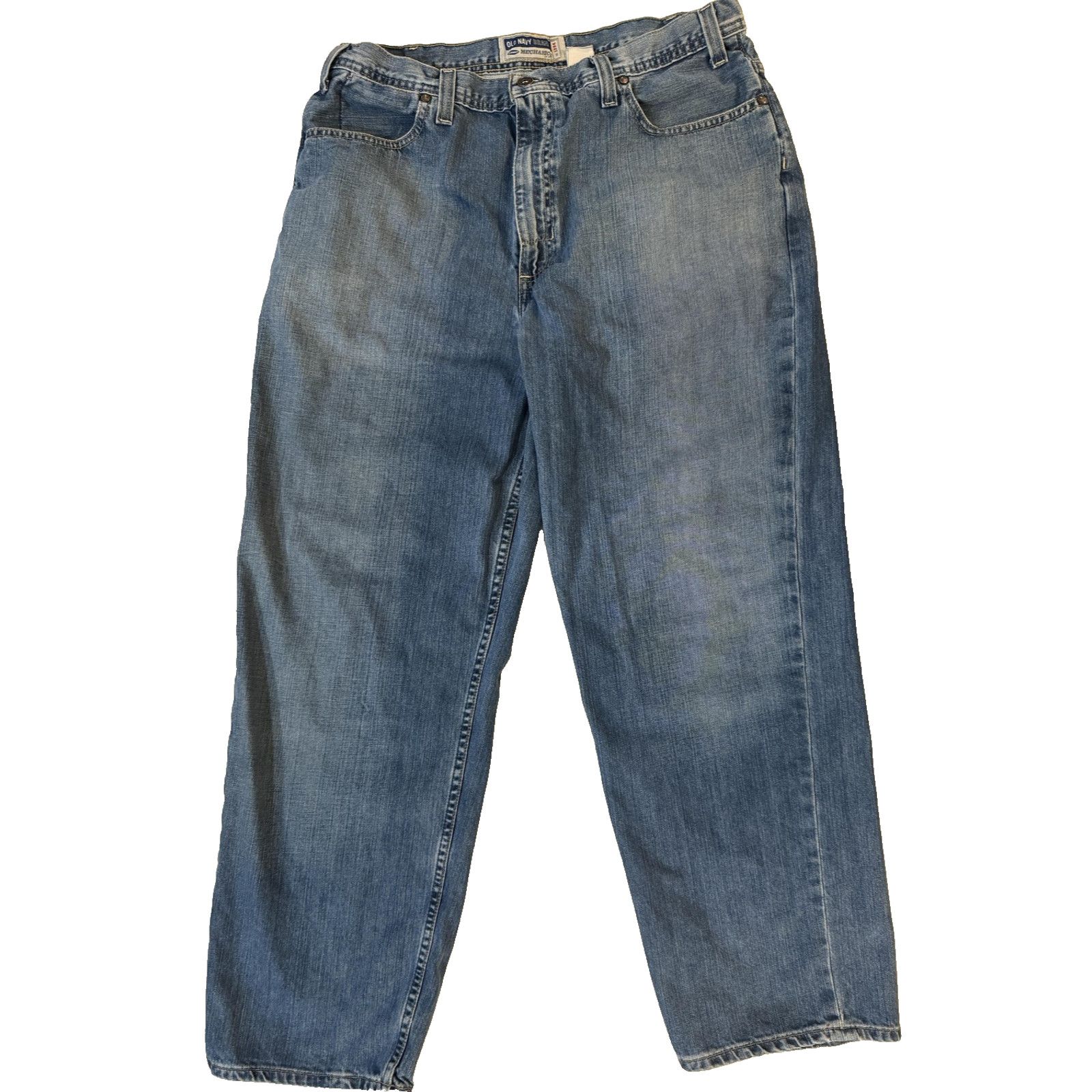 Old Navy Vintage Y2K Old Navy Baggy Mechanic Jeans Mens 36 Carpenter Size US 36 / EU 52 - 1 Thumbnail