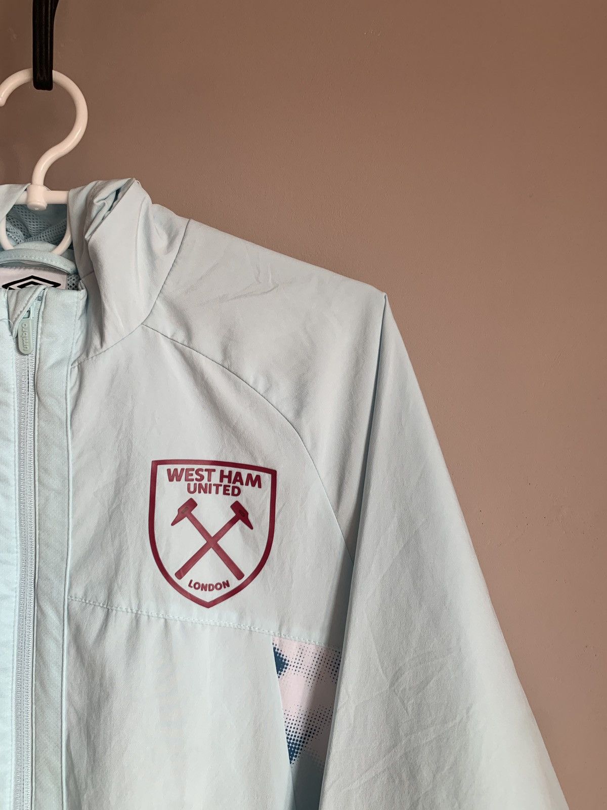 Umbro West Ham United Zip Football Jacket Umbro Soccer Size S Size US S / EU 44-46 / 1 - 4 Thumbnail