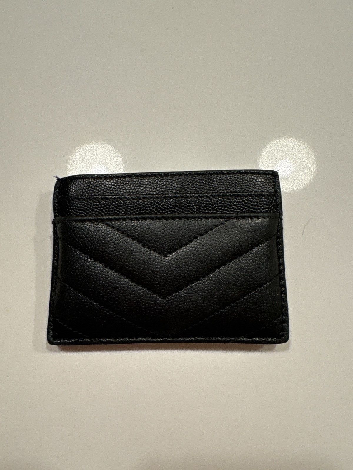 Yves Saint Laurent YSL Quilted Leather Cardholder Size ONE SIZE - 2 Thumbnail