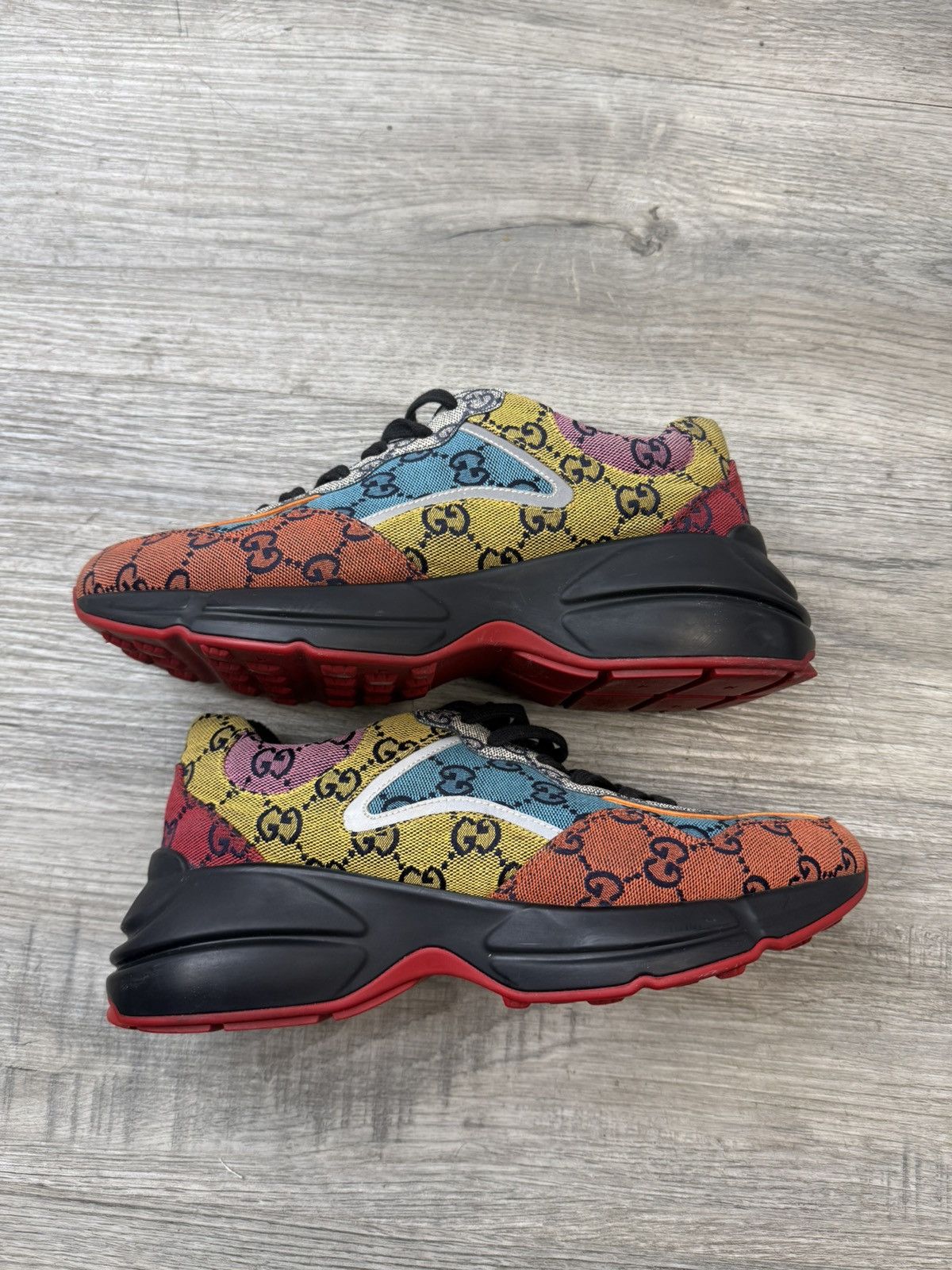 Gucci Gucci Rython - Multi Color Size US 6.5 / EU 39-40 - 3 Thumbnail