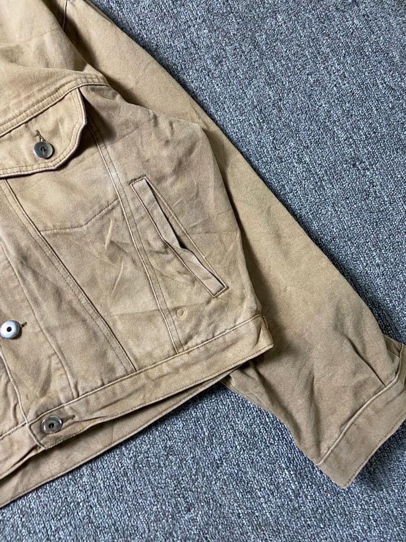 Japanese Brand BRUNATI American Vintage Trucker Jacket (192) Size US L / EU 52-54 / 3 - 7 Thumbnail