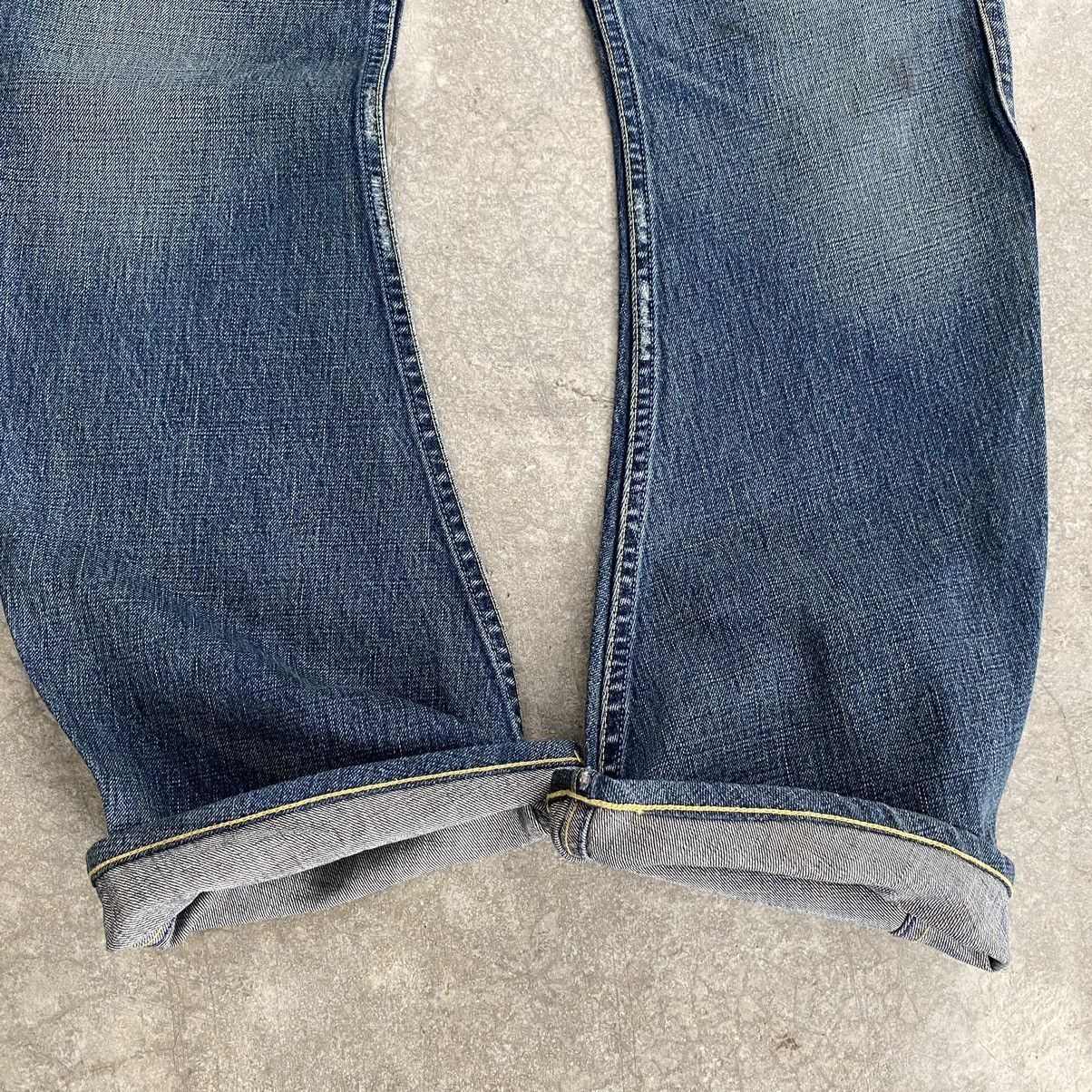 wjk 2000’s Jun Hashimoto WJK J Cut Curved Leg Flared Jeans Size US 32 / EU 48 - 7 Thumbnail