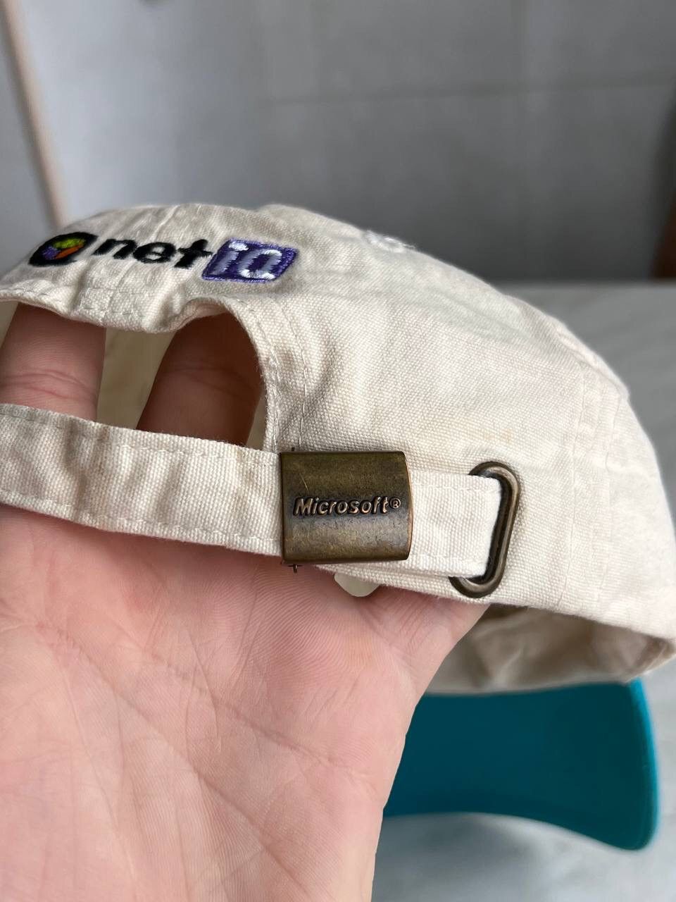 Microsoft × Vintage Microsoft Tech Ed 2002 Net IQ Vintage Spell Out Hat Cap 00's Size ONE SIZE - 5 Thumbnail