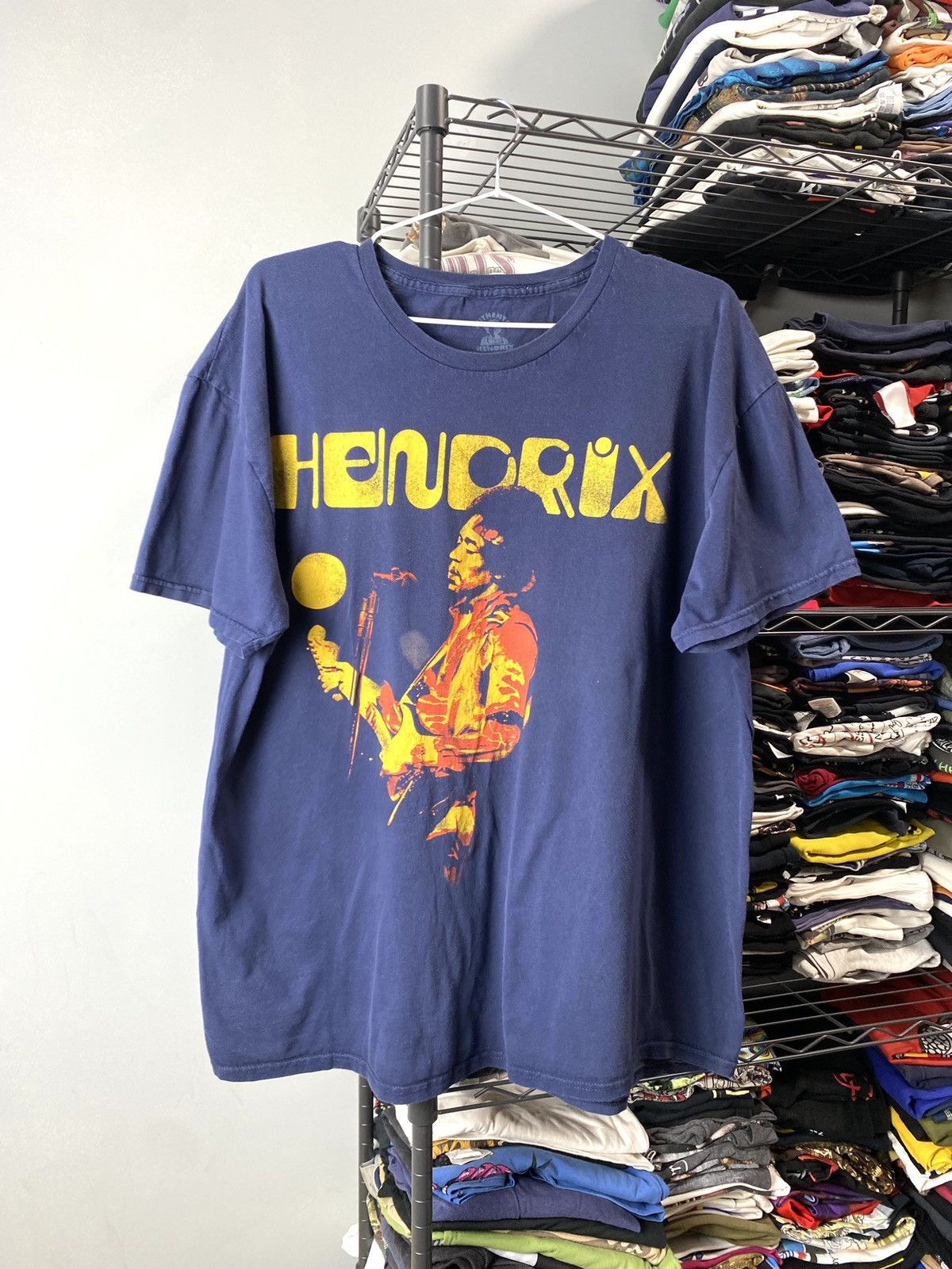 Band Tees Vintage Style Jimi Hendrix T Shirt Rap Tee Size US XXL / EU 58 / 5 - 1 Thumbnail