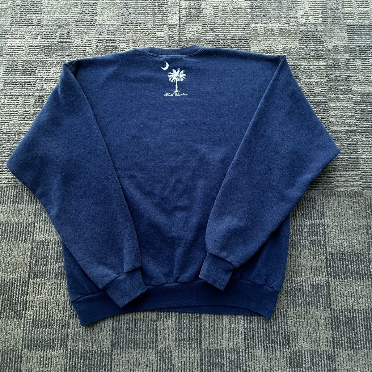 Vintage Vtg 90’s South Carolina Palmetto Logo Navy Pullover Crewneck Size US S / EU 44-46 / 1 - 7 Thumbnail