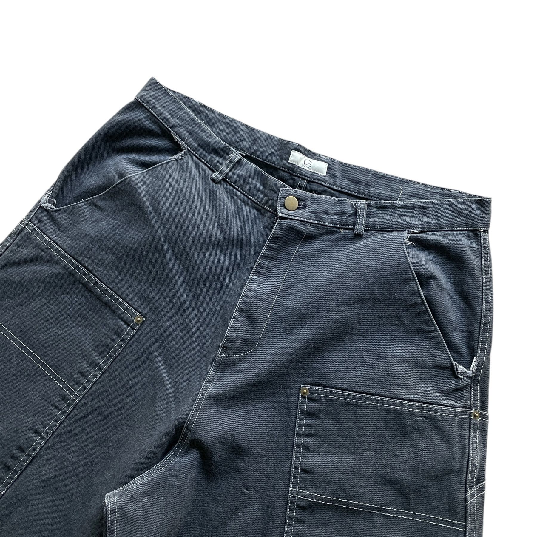 Japanese Brand Baggy skater hiphop work carpenter pants Size US 34 / EU 50 - 7 Thumbnail