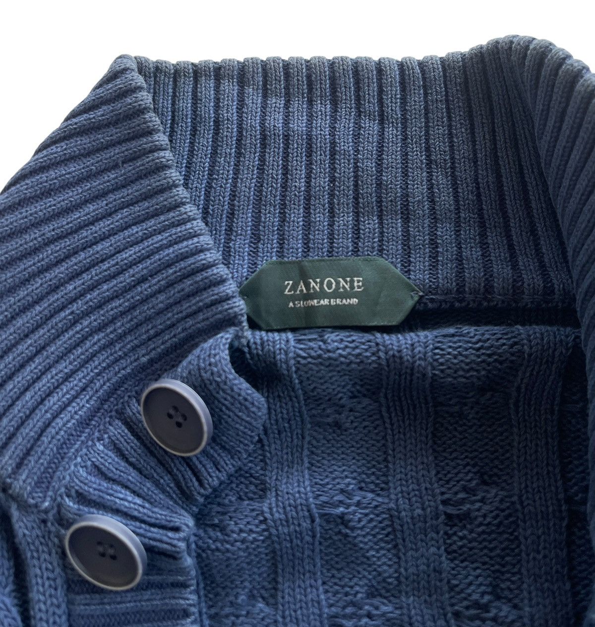 Zanone Zanone Cable Knit Cardigan Size US M / EU 48-50 / 2 - 5 Thumbnail