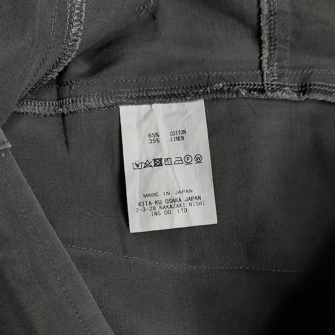 Jan Jan Van Essche O Project by Jan-Jan Van Essche Linen Drop Crotch Pants Size US 28 / EU 44 - 6 Thumbnail