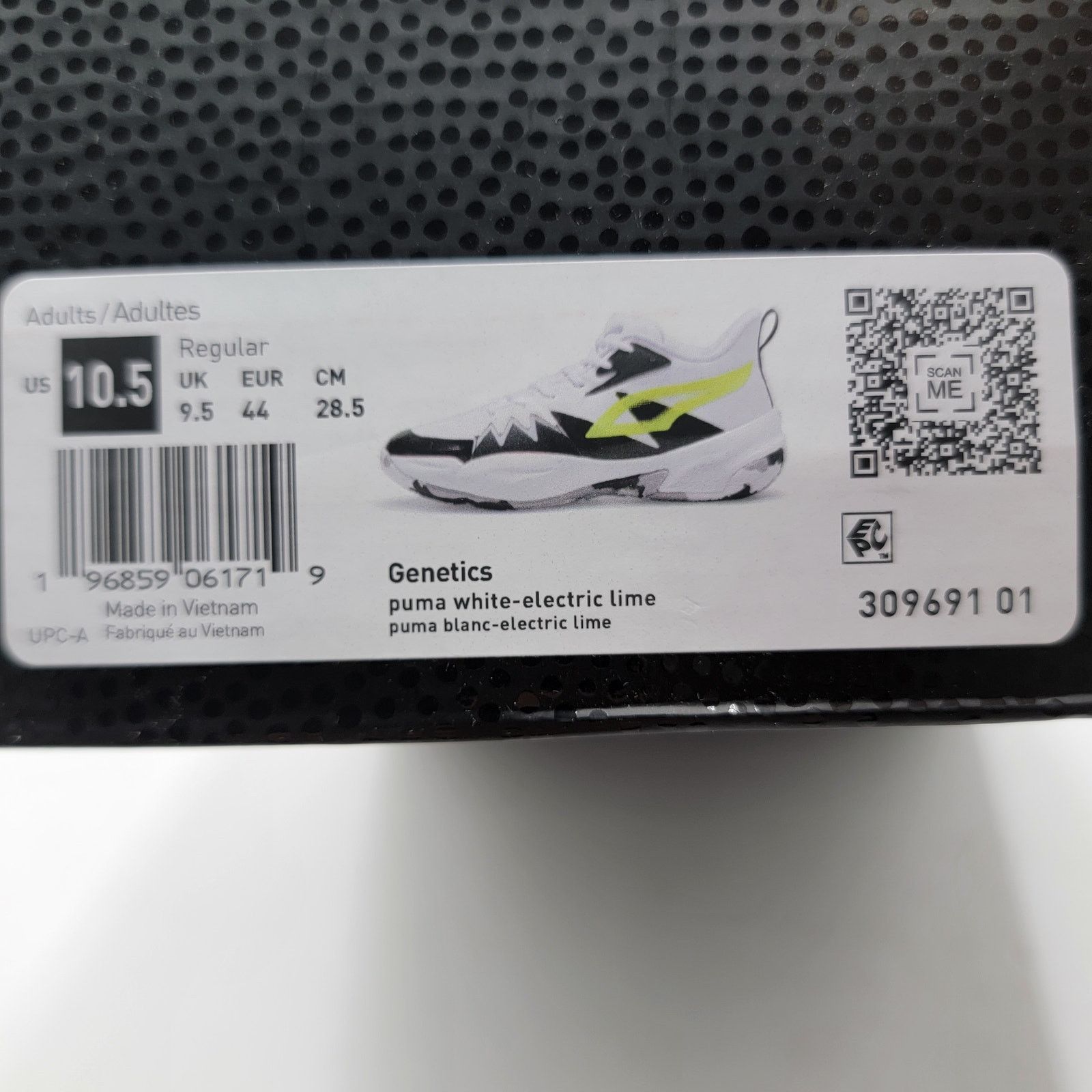 Puma Puma Genetics White Electric Lime Sneakers - Men's Size 10.5 Size US 10.5 / EU 43-44 - 9 Thumbnail