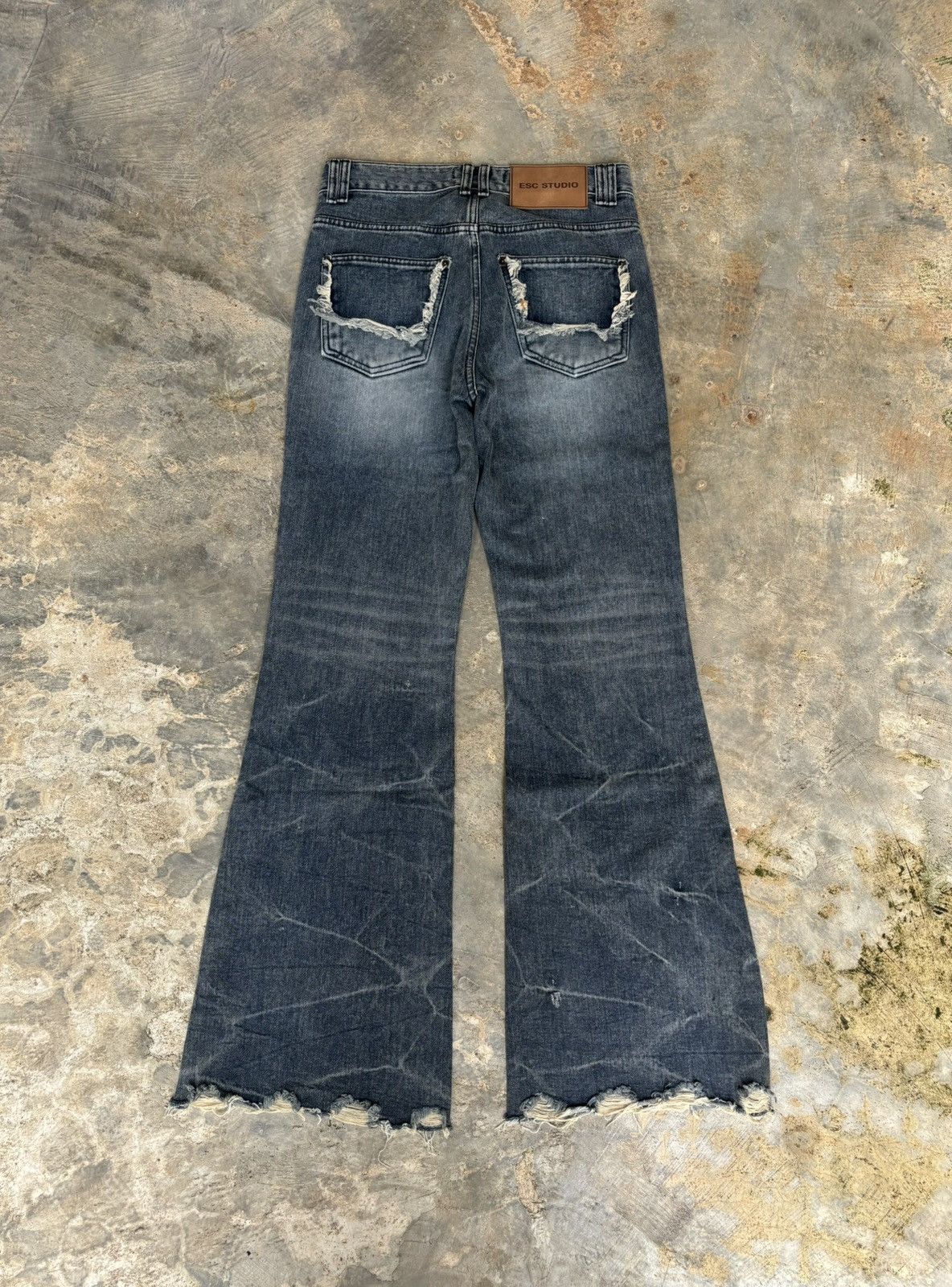 Hysteric Glamour Flare Jeans Esc Studio Ifsix Lgb Style Boocut Size US 31 - 1 Thumbnail