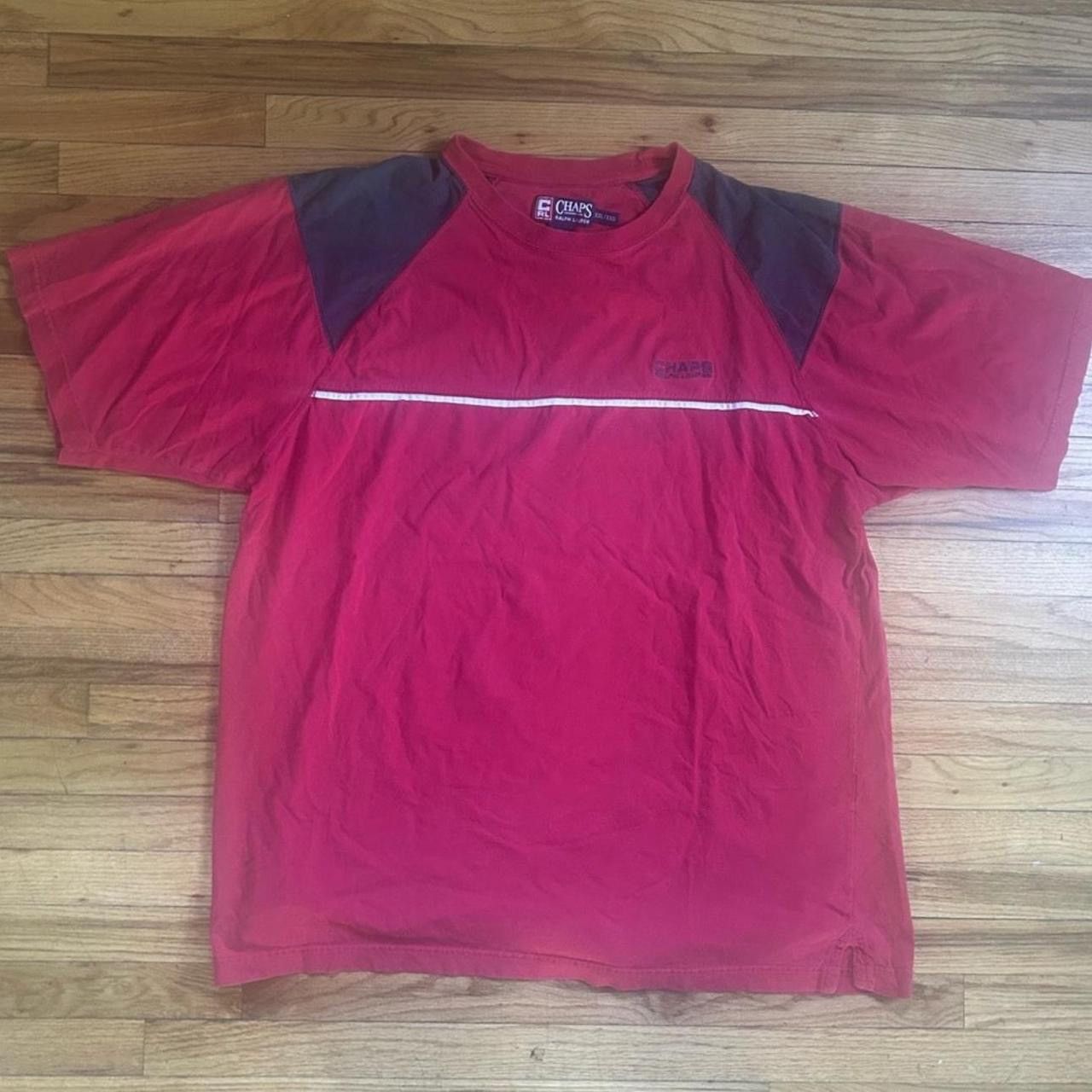 Chaps Ralph Lauren Vintage Chaps by Ralph Lauren Small Spell-Out Tee Size US XXL / EU 58 / 5 - 1 Thumbnail
