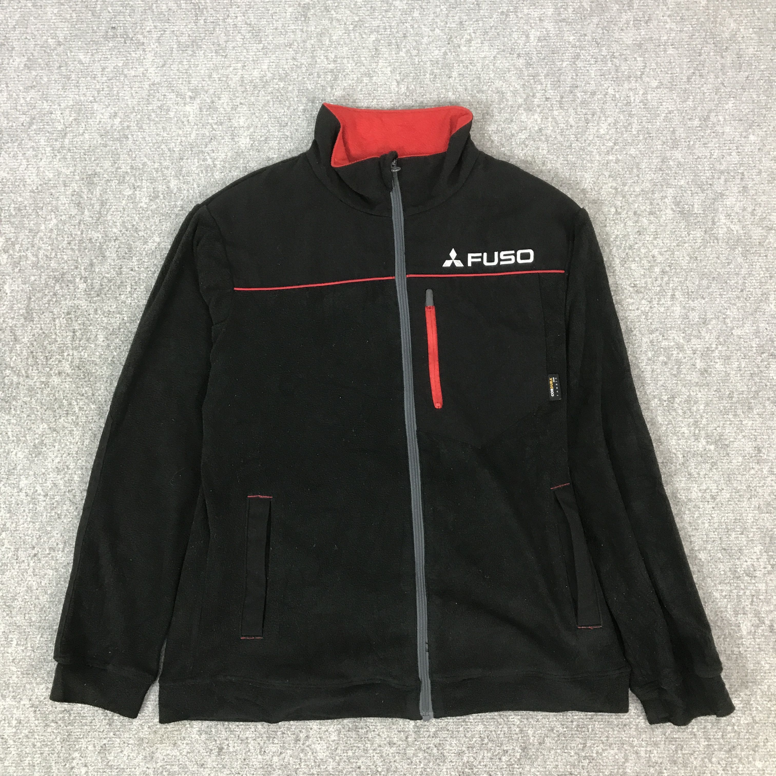 Japanese Brand FUSO TRACK RACING FLEECE JACKET K50B24 Size US M / EU 48-50 / 2 - 2 Thumbnail