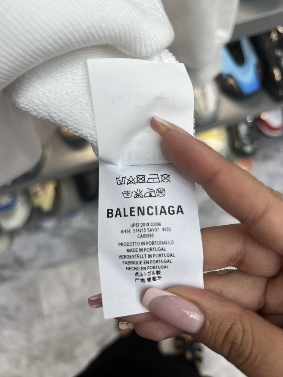 Balenciaga Balenciaga White Hoodie Size US XS / EU 42 / 0 - 9 Thumbnail