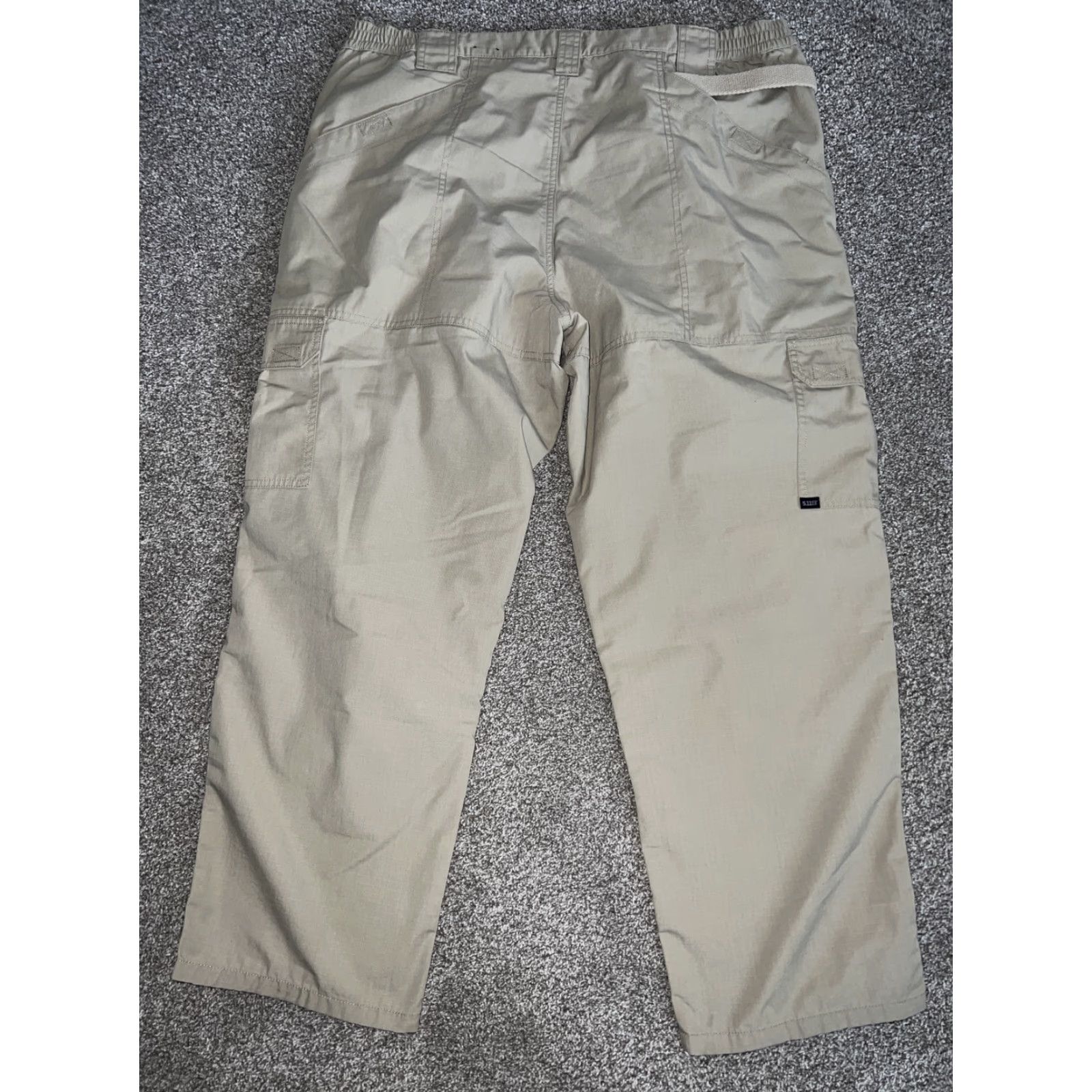 Vintage 5.11 Tactical Beige Pants Mens 42x30 Cargo Regular Beige Mens Cargo 42x30 Size US 42 / EU 58 - 4 Thumbnail
