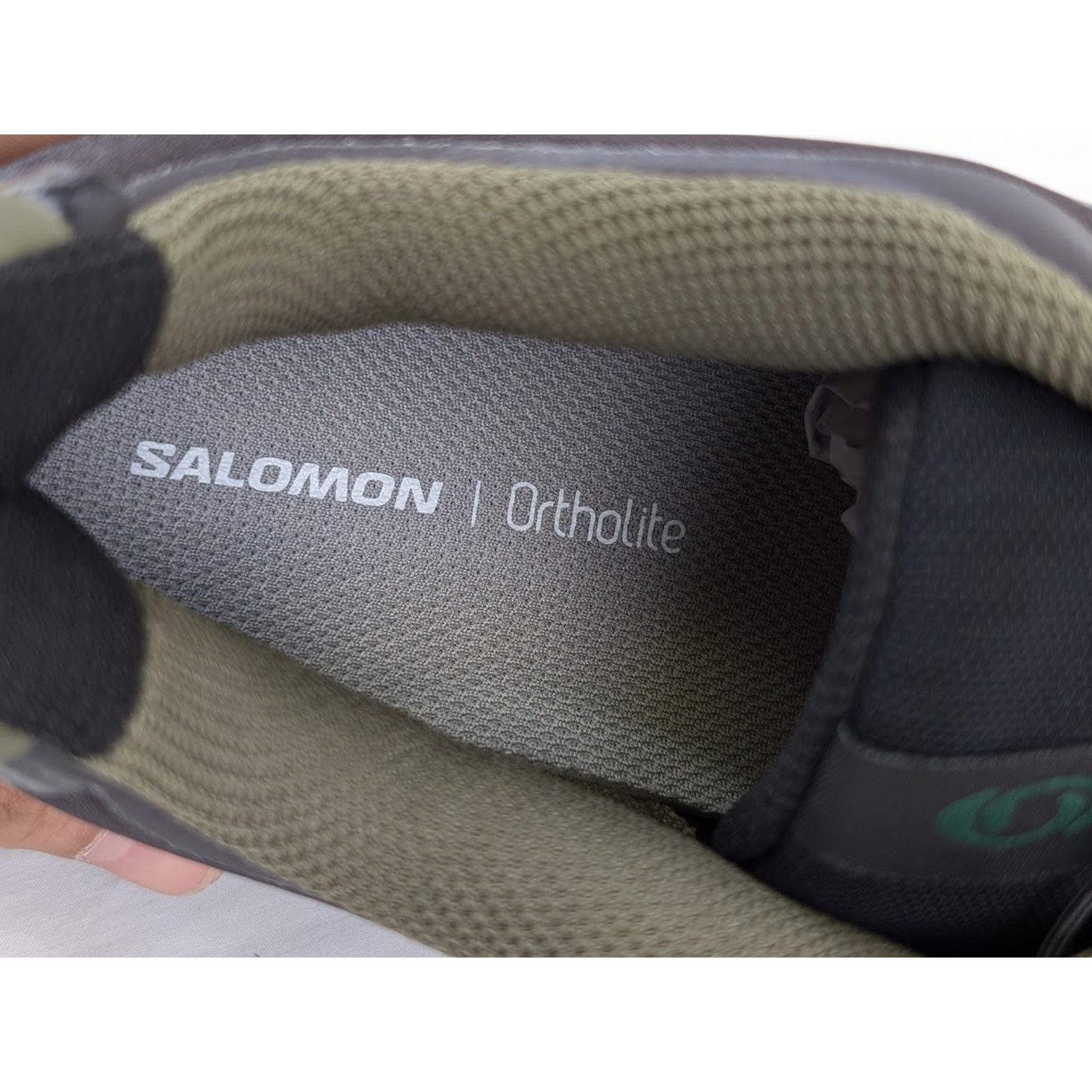 Salomon o1rshd1 Unisex Low-Top Sneakers in Olive Night / Black Size US 11 / EU 44 - 14 Thumbnail