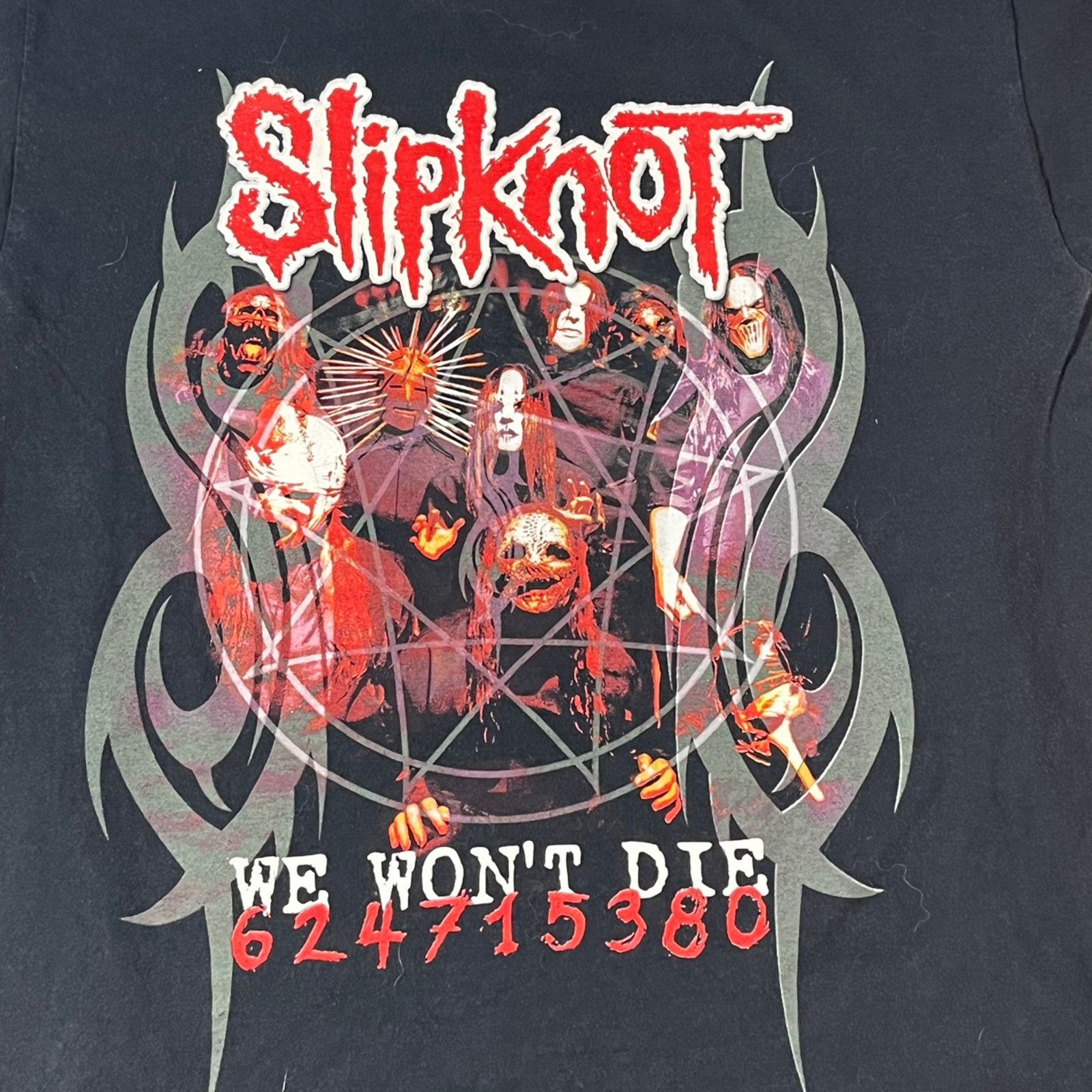 Band Tees × Vintage 2004 Slipknot We Won’t Die Graphic Band Tshirt Medium Size US M / EU 48-50 / 2 - 2 Thumbnail