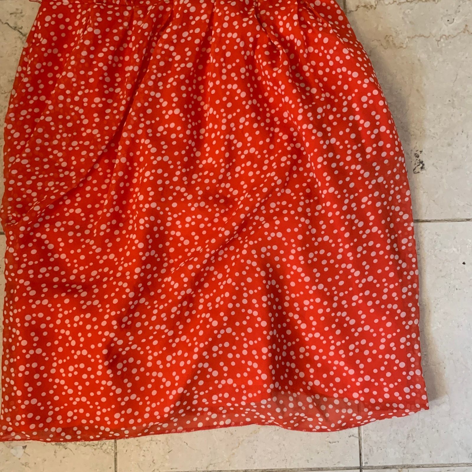 Anthropologie Anthropologie Hi There Karen Walker 6 Dress Red Polka Dot Size M / US 6-8 / IT 42-44 - 15 Thumbnail