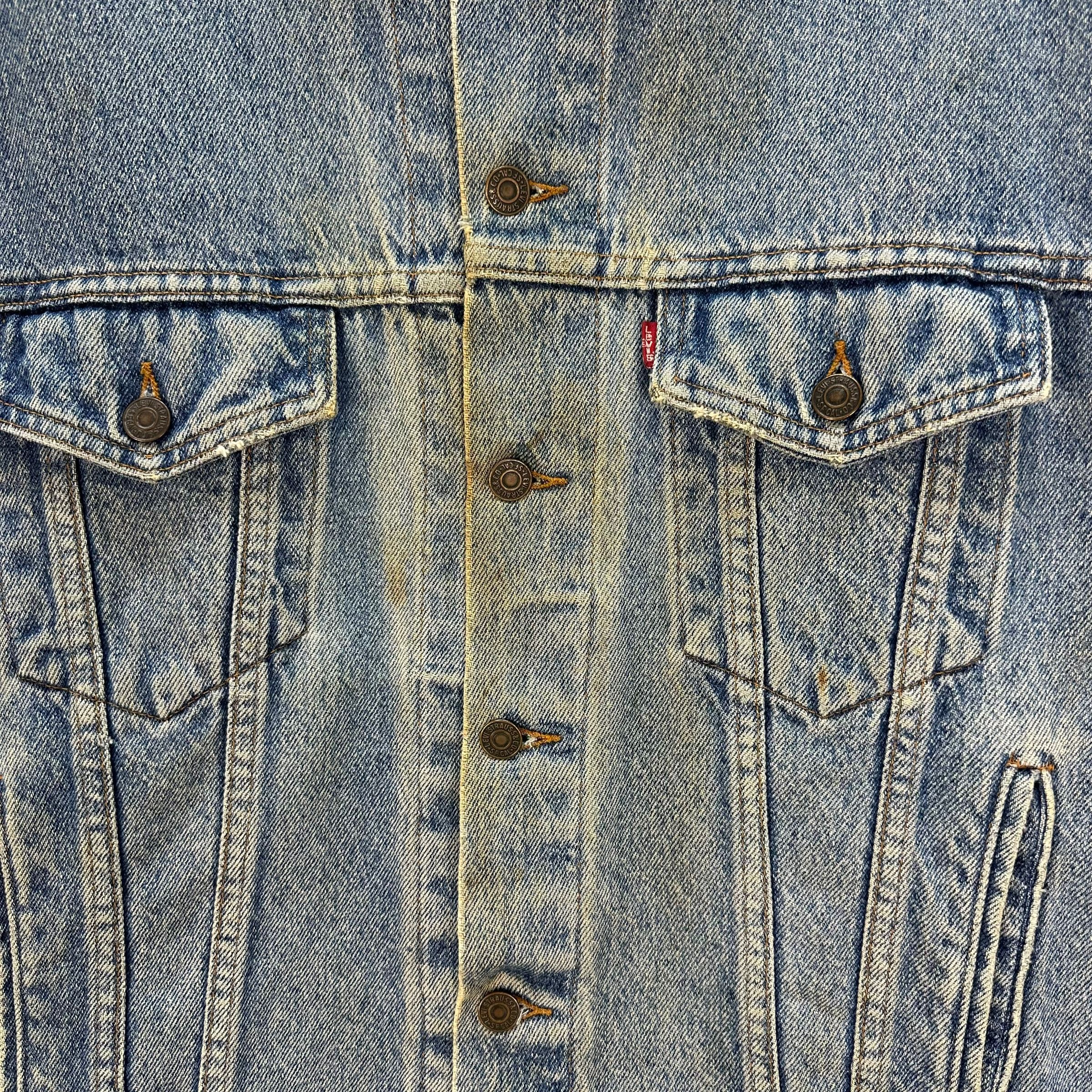 Levi's VINTAGE LEVIS 70507 DENIM JACKET MADE IN USA #8175-208 Size US L / EU 52-54 / 3 - 3 Thumbnail