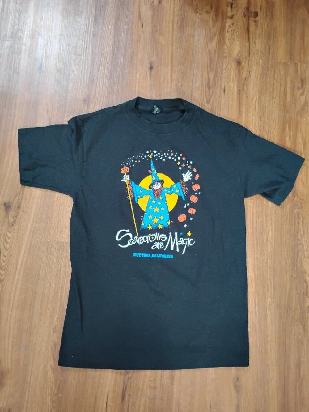 Anvil Vintage 80s Scarecrows Are Magic Contest Halloween T-Shirt Size US XL / EU 56 / 4 - 2 Thumbnail