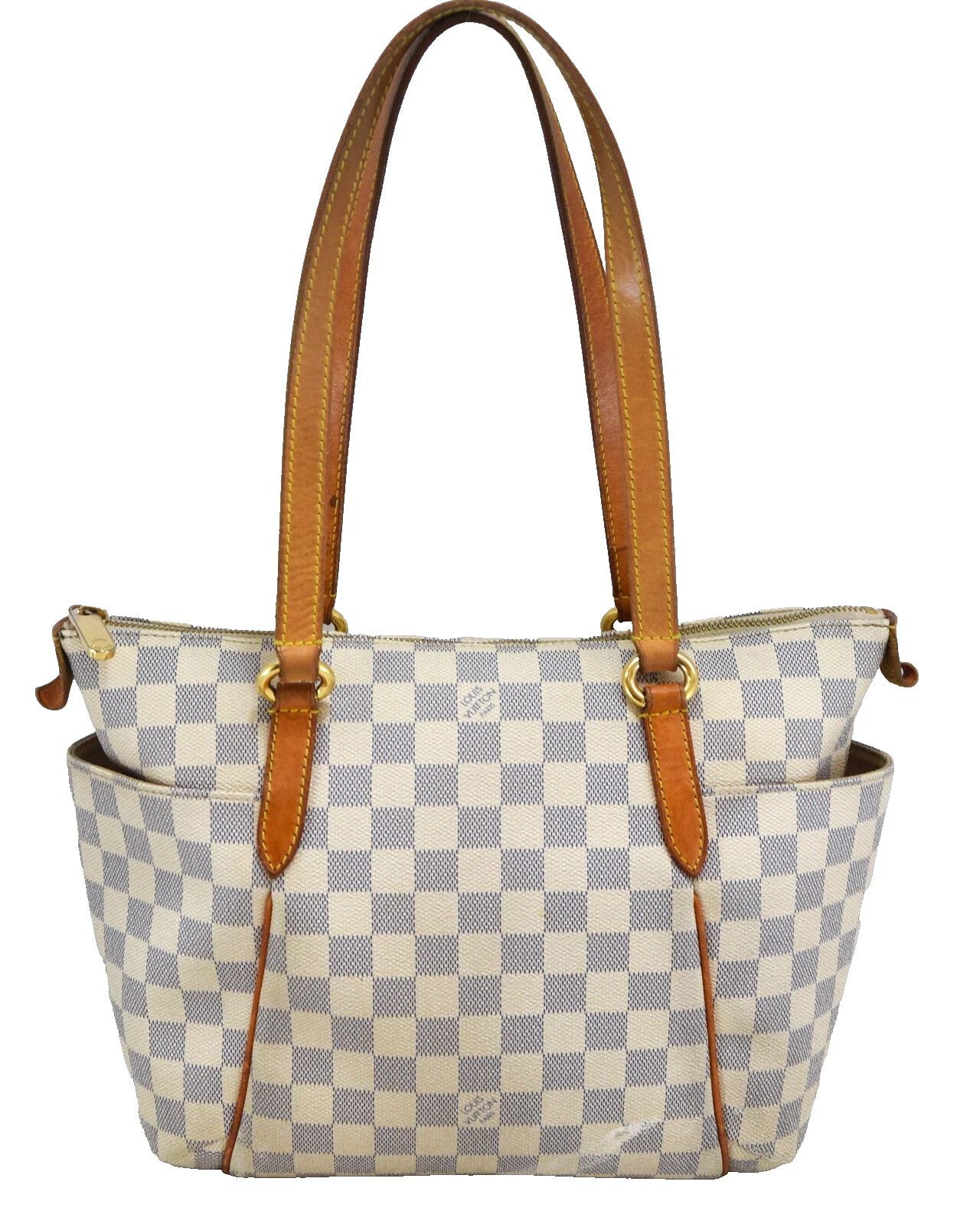 Louis Vuitton Auth Louis Vuitton Totally PM Tote Bag Azur Canvas N51261 Size ONE SIZE - 1 Thumbnail