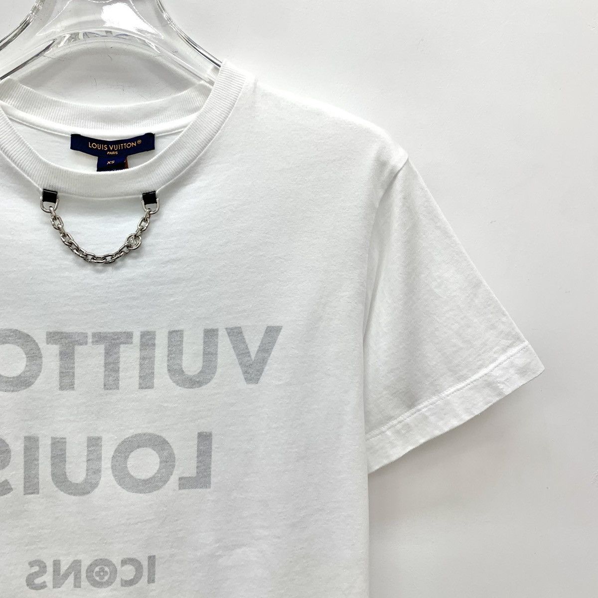 Louis Vuitton Louis Vuitton Logo Letter Print Short Sleeve T-shirt K26WX Size XS / US 0-2 / IT 36-38 - 3 Thumbnail