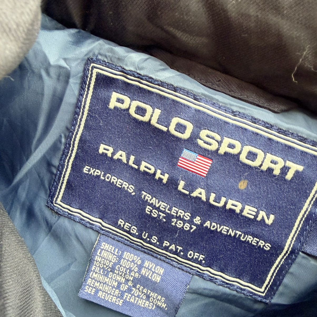 Polo Ralph Lauren Vintage Ralph Lauren Polo Sport Down Bubble Vest Zip Up 2XL Size US XXL / EU 58 / 5 - 4 Thumbnail