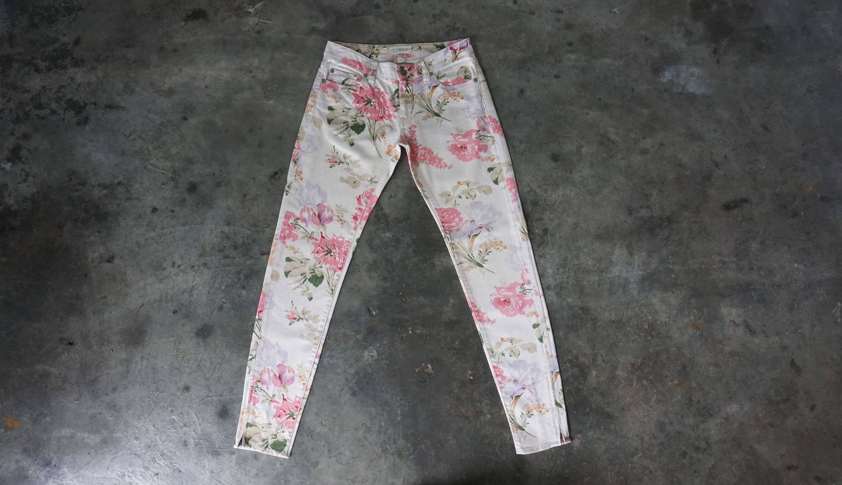 Denim & Supply Ralph Lauren Denim & Supply Ralph Lauren Full print Floral Jeans Size 27" / US 4 / IT 40 - 1 Thumbnail