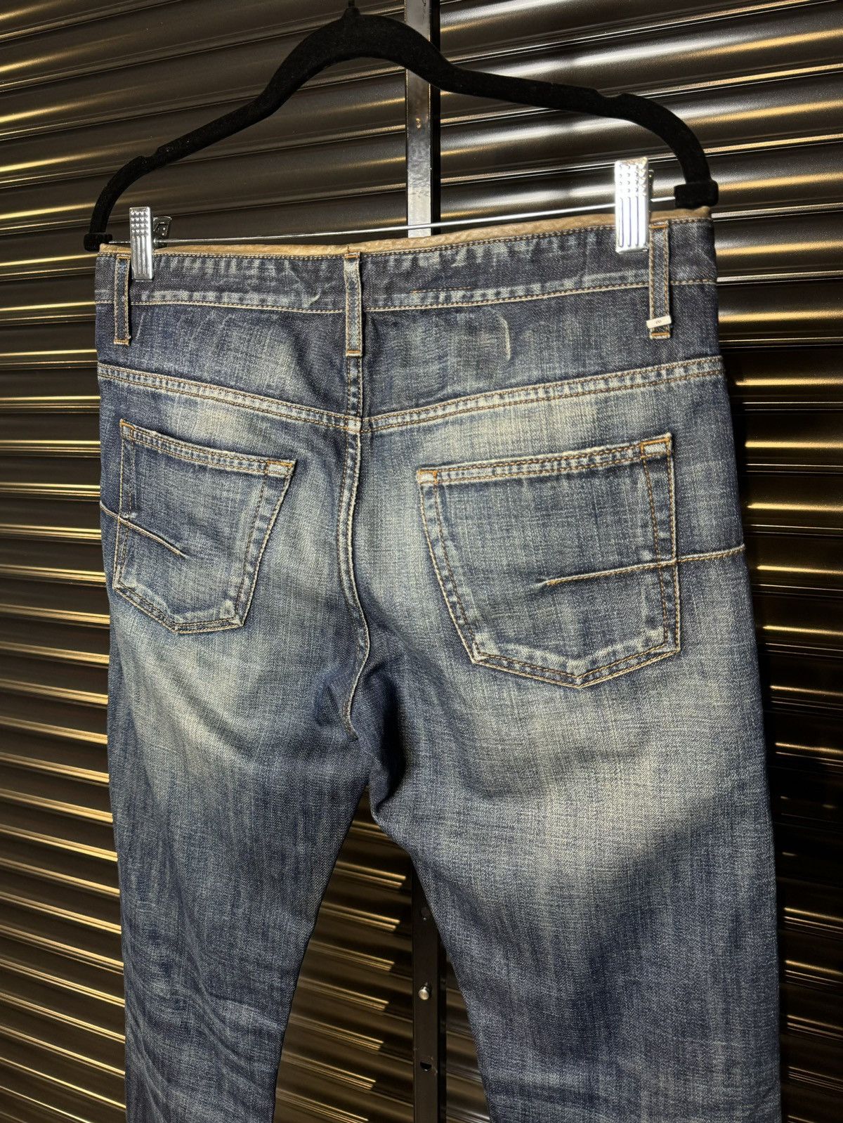 Dior Homme Under My Car 2008 Blue Washed Jeans - 31