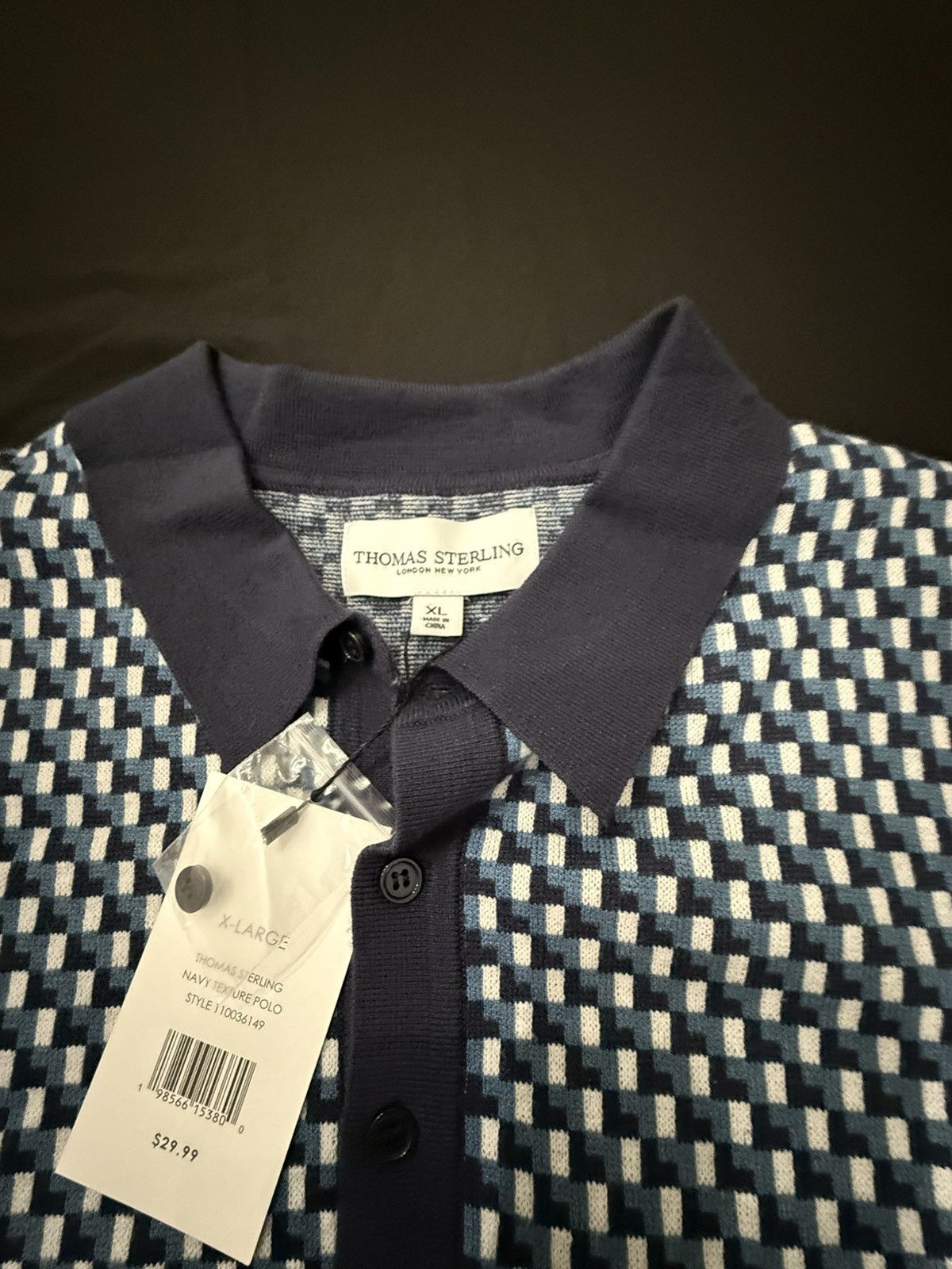 Other Brand new Thomas Sterling blue polo size XL Size US XL / EU 56 / 4 - 3 Thumbnail