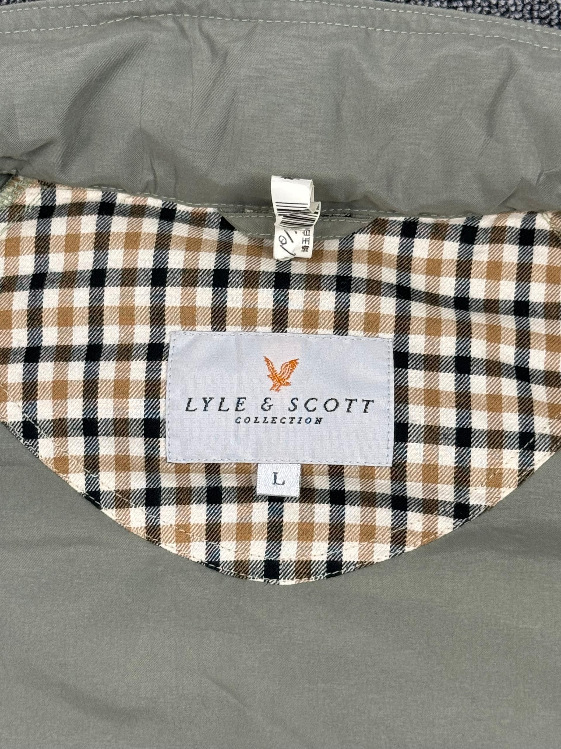 Lyle & Scott Vintage 90s Lyle & Scott Casual Light Bomber Jacket Size US L / EU 52-54 / 3 - 7 Thumbnail