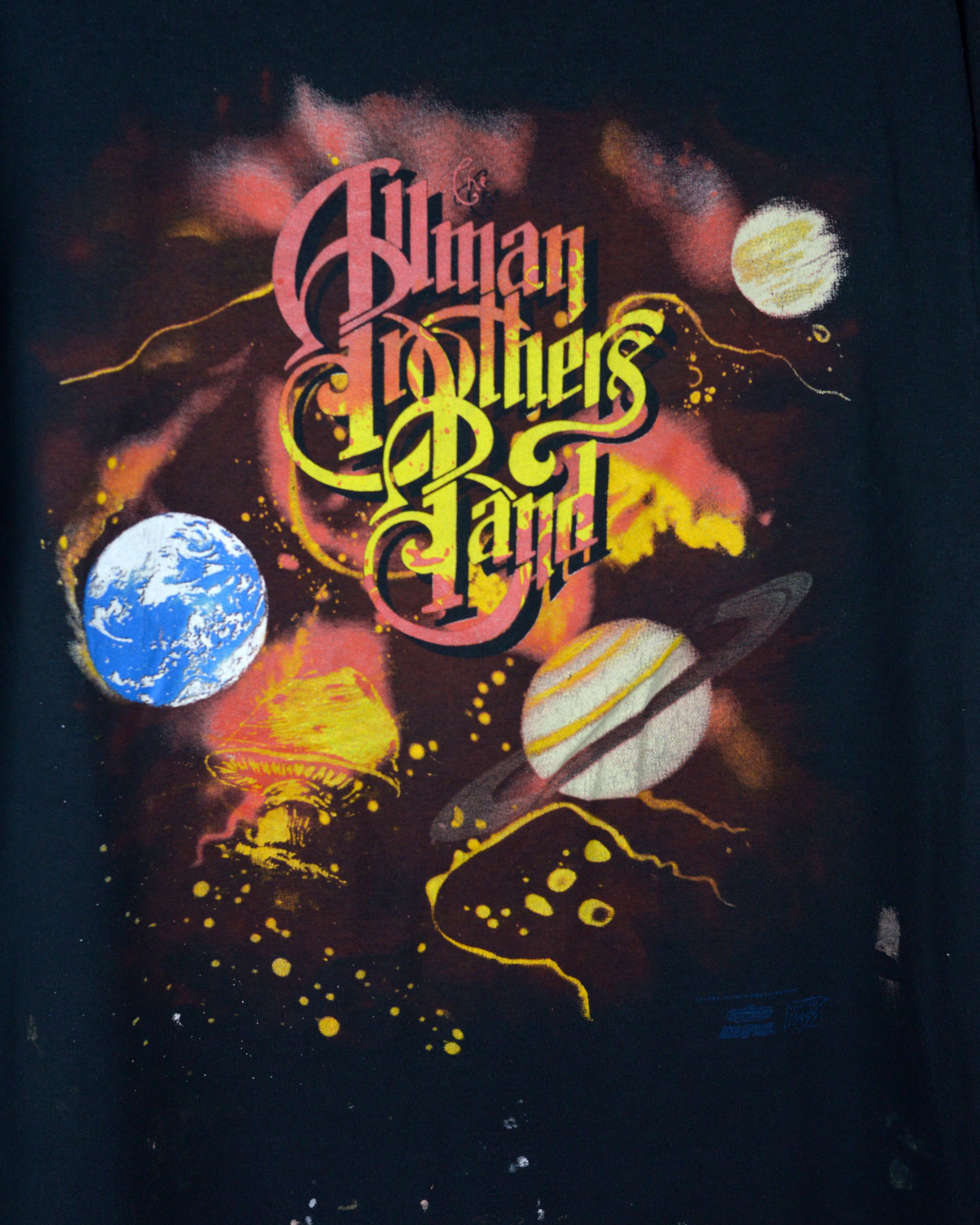 Vintage Vintage The Allman Brothers Band Shades of Two 1991 t shirt Size US XL / EU 56 / 4 - 3 Thumbnail