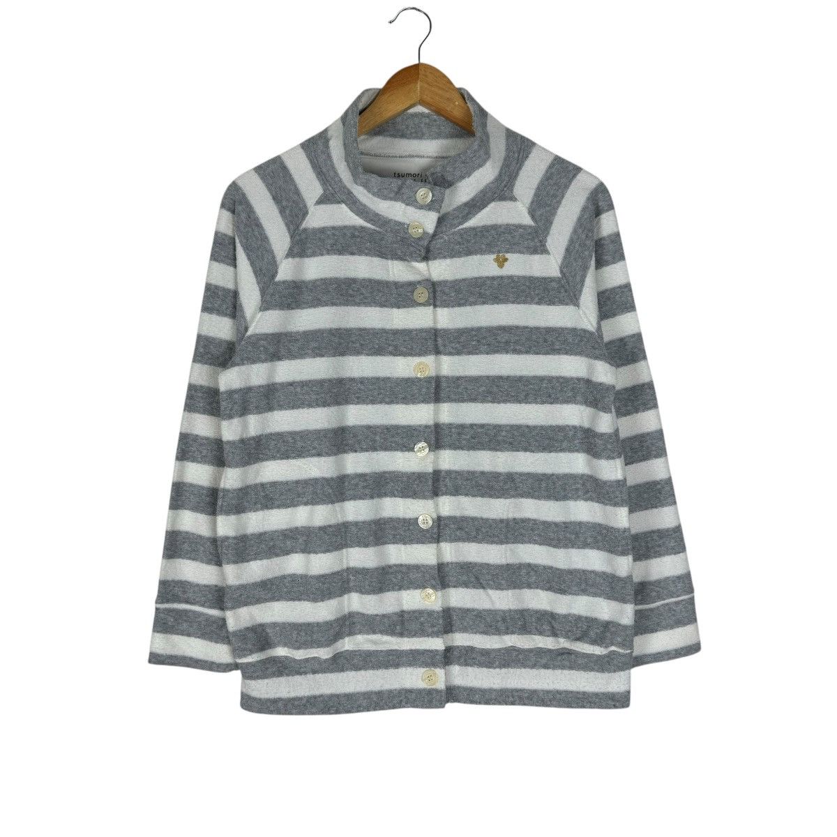 Issey Miyake ⚡️TSUMORI CHISATO SLEEP IS STRIPPED SWEATER Size L / US 10 / IT 46 - 1 Thumbnail