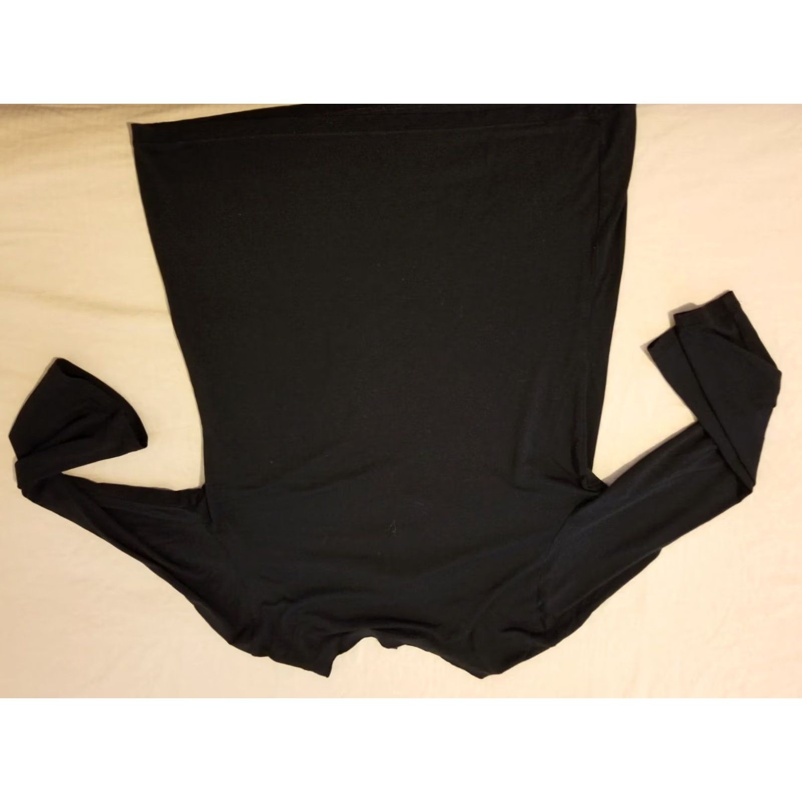 Banana Republic Banana Republic Shirt Womens L Black Blouse Cotton Long Sleeve Size L / US 10 / IT 46 - 5 Thumbnail