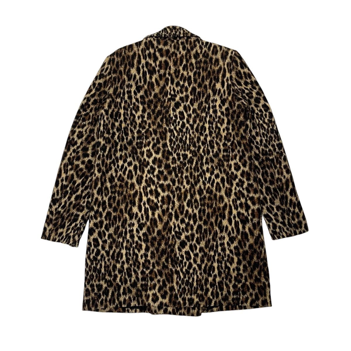 Zara 🔥Vintage Zara Leopard Wool Coat Jacket Size M / US 6-8 / IT 42-44 - 2 Thumbnail