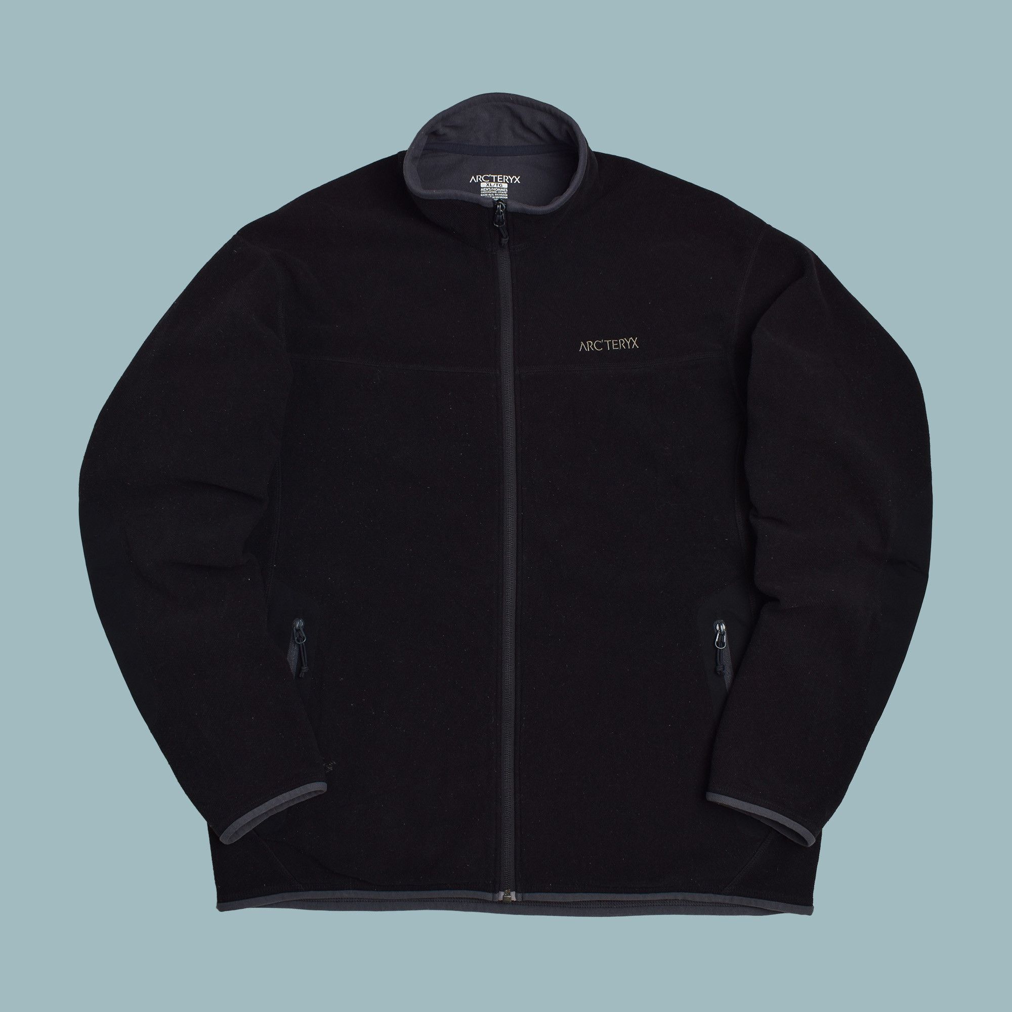 Arc'teryx ARCTERYX VINTAGE POLARTEC FLEECE XL ZIP UP JACKET BLACK Size US XL / EU 56 / 4 - 1 Thumbnail