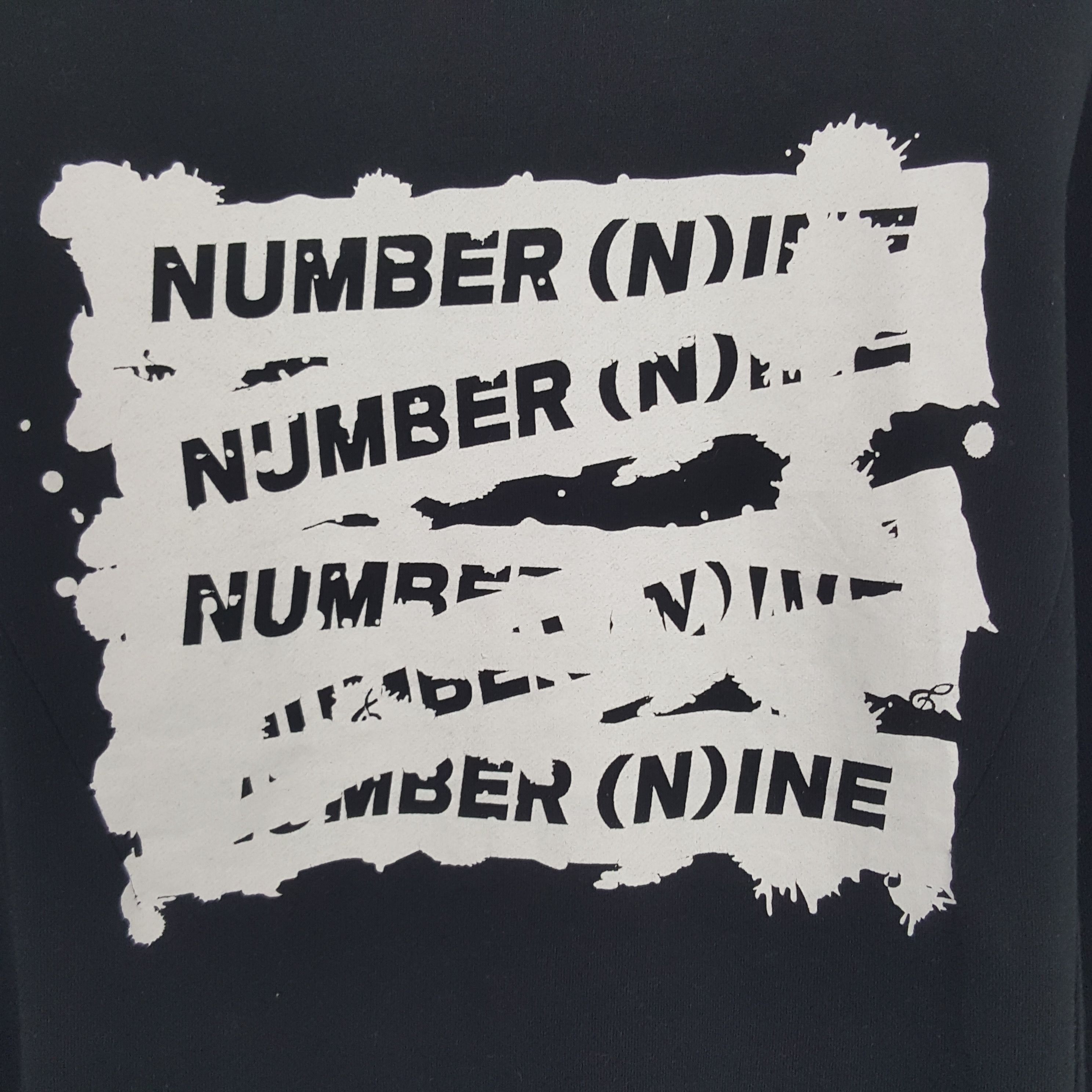Number (N)ine × Vintage Vintage Number (N)ine Big Logo Sweatshirt Size US S / EU 44-46 / 1 - 2 Thumbnail