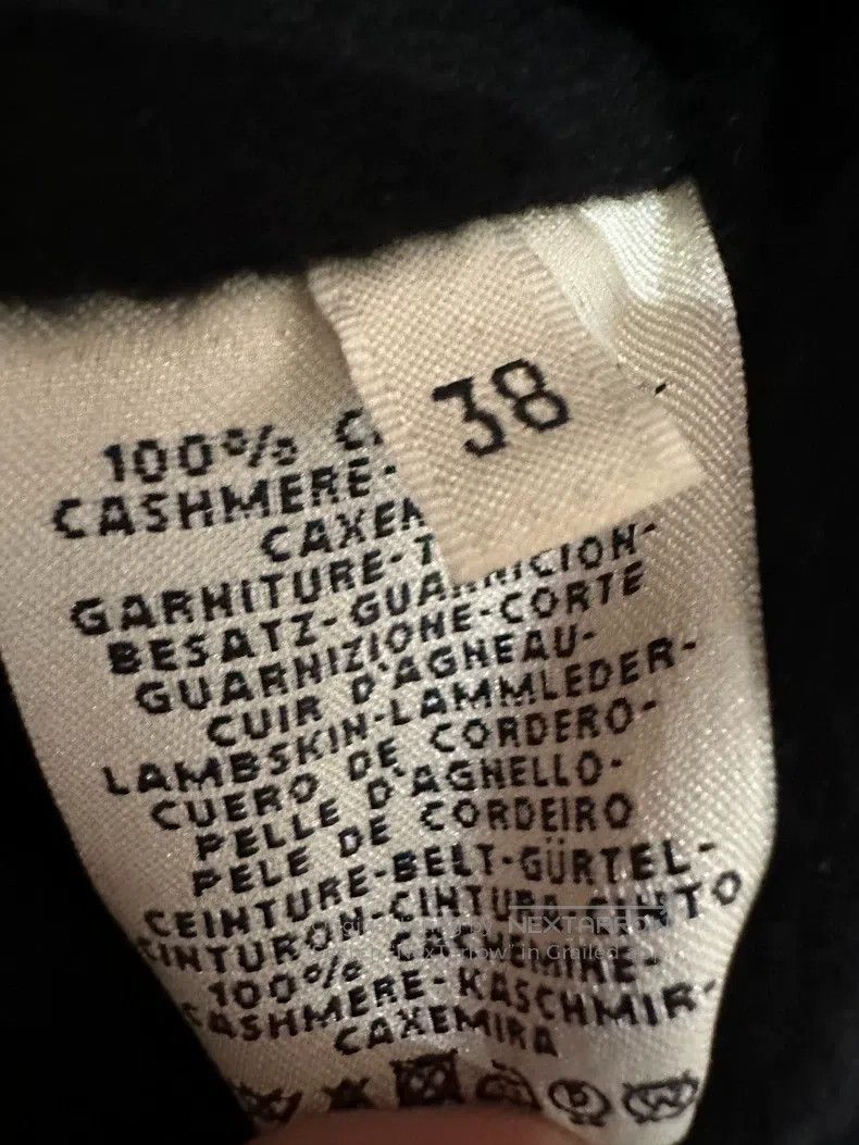Hermes Hermes black cashmere coat Size XS / US 0-2 / IT 36-38 - 4 Thumbnail