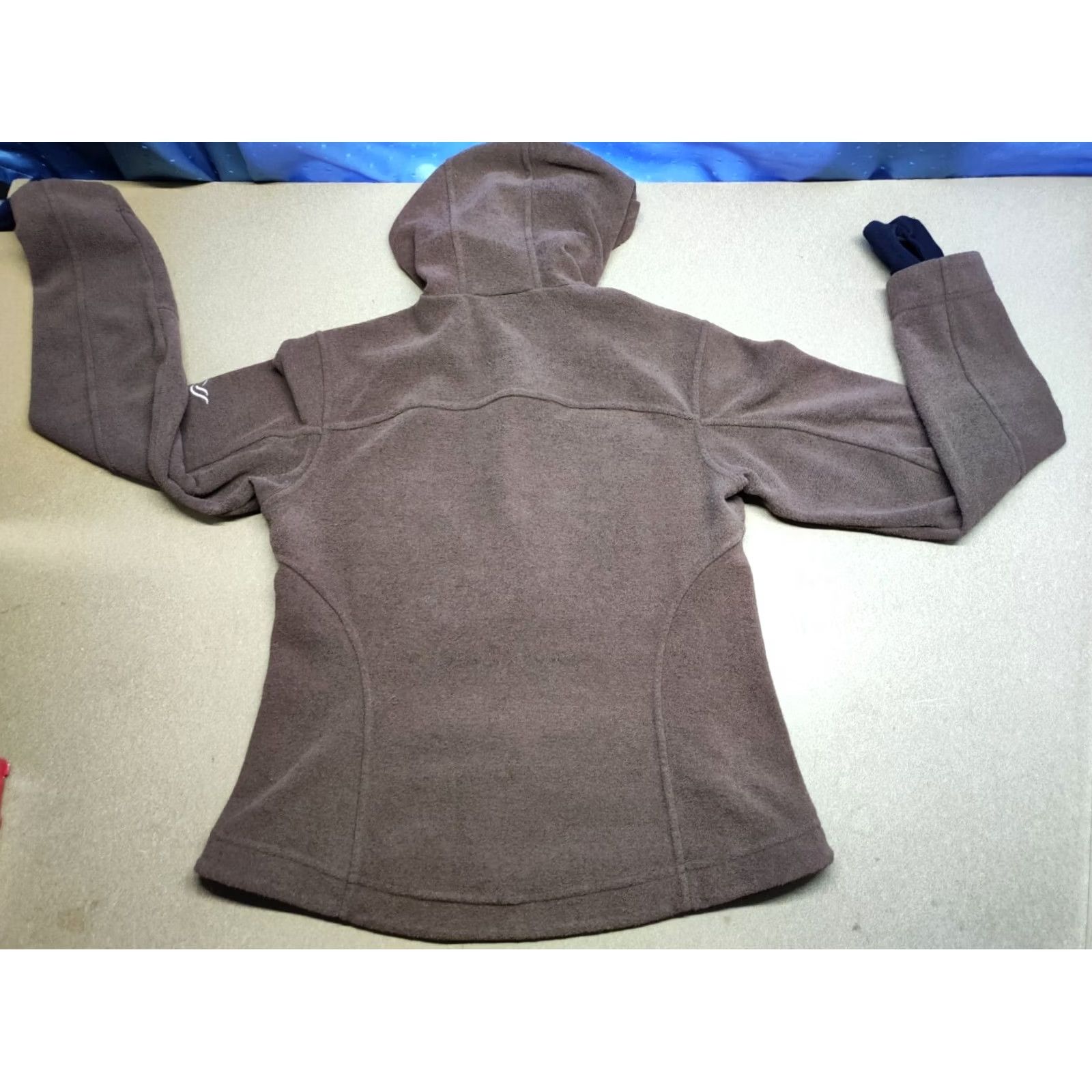 Vintage Norrona Narvik Fleece Jacket Womens Size M Trekking Hooded Polartec Brown Size M / US 6-8 / IT 42-44 - 2 Thumbnail