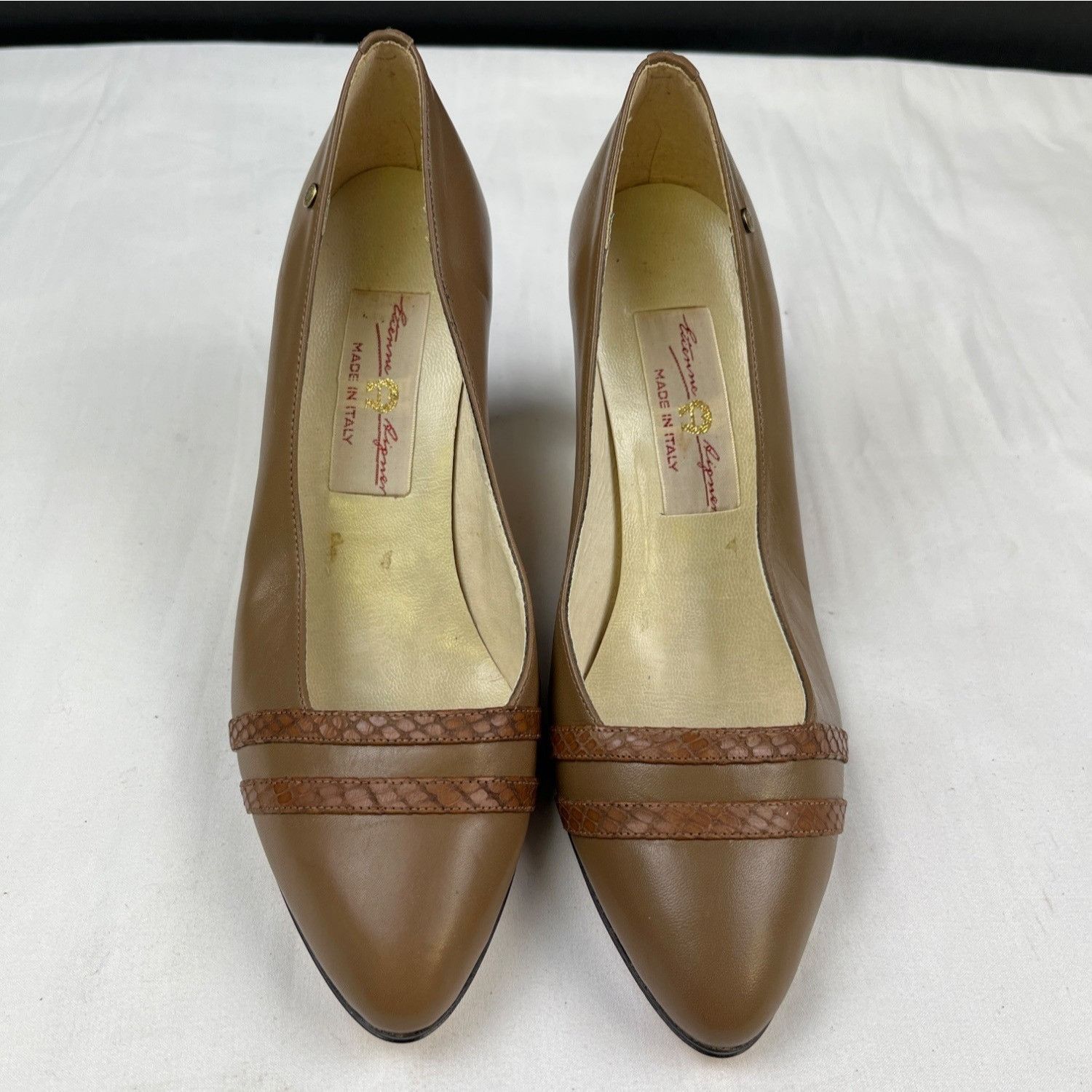 Etienne Aigner Etienne Aigner Women's Brown Shoes/Heels Sz 5.5M SKU 4432 Size US 5.5 / IT 35.5 - 1 Thumbnail