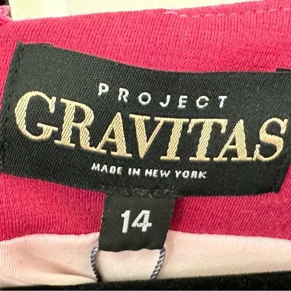 Other New Gravitas Elegant Fit and Flare Pink Dress with Built-in Size XL / US 12-14 / IT 48-50 - 5 Thumbnail