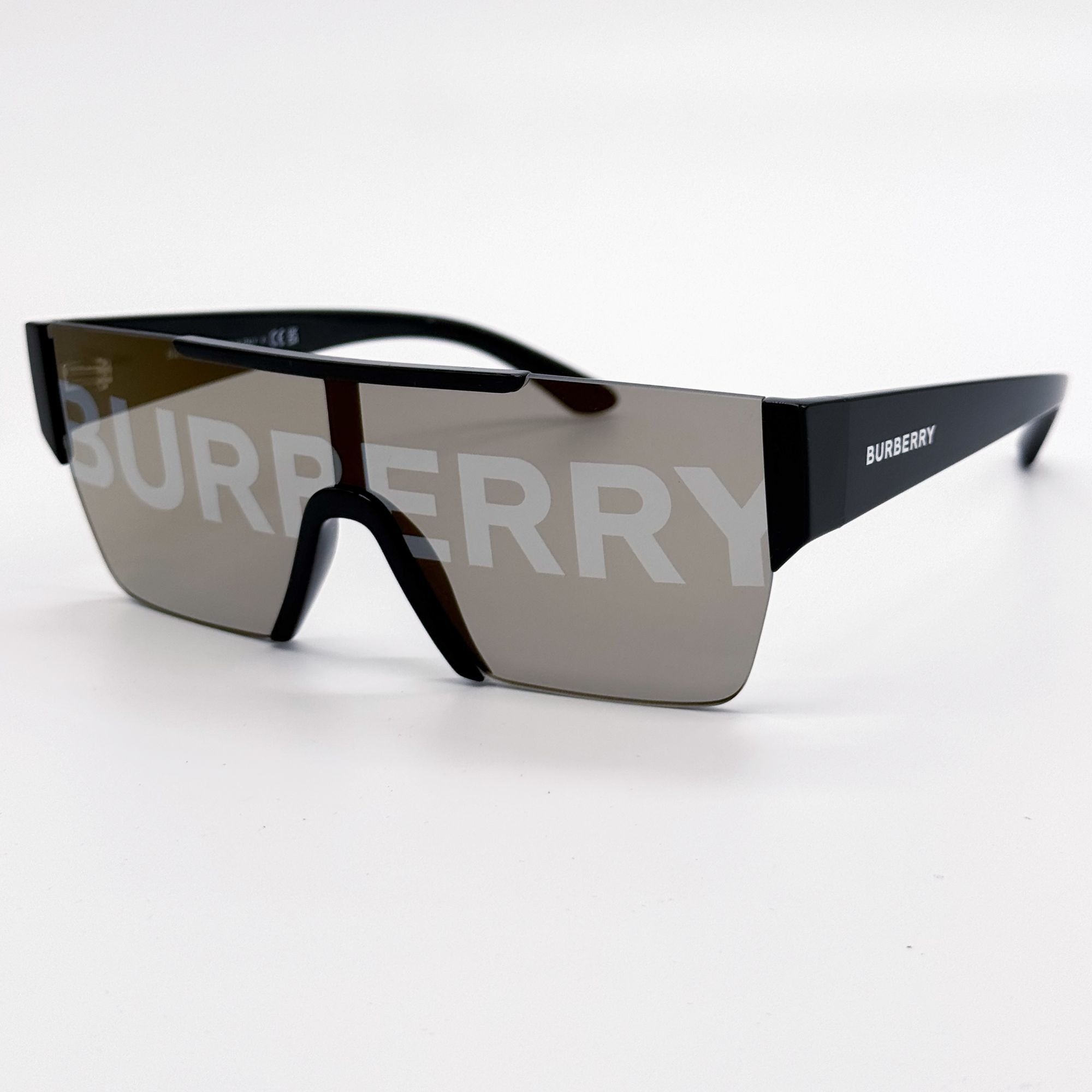Burberry NEW BURBERRY SUNGLASSES BE4291 3001/G UNISEX BROWN SHIELD BE Size ONE SIZE - 7 Thumbnail