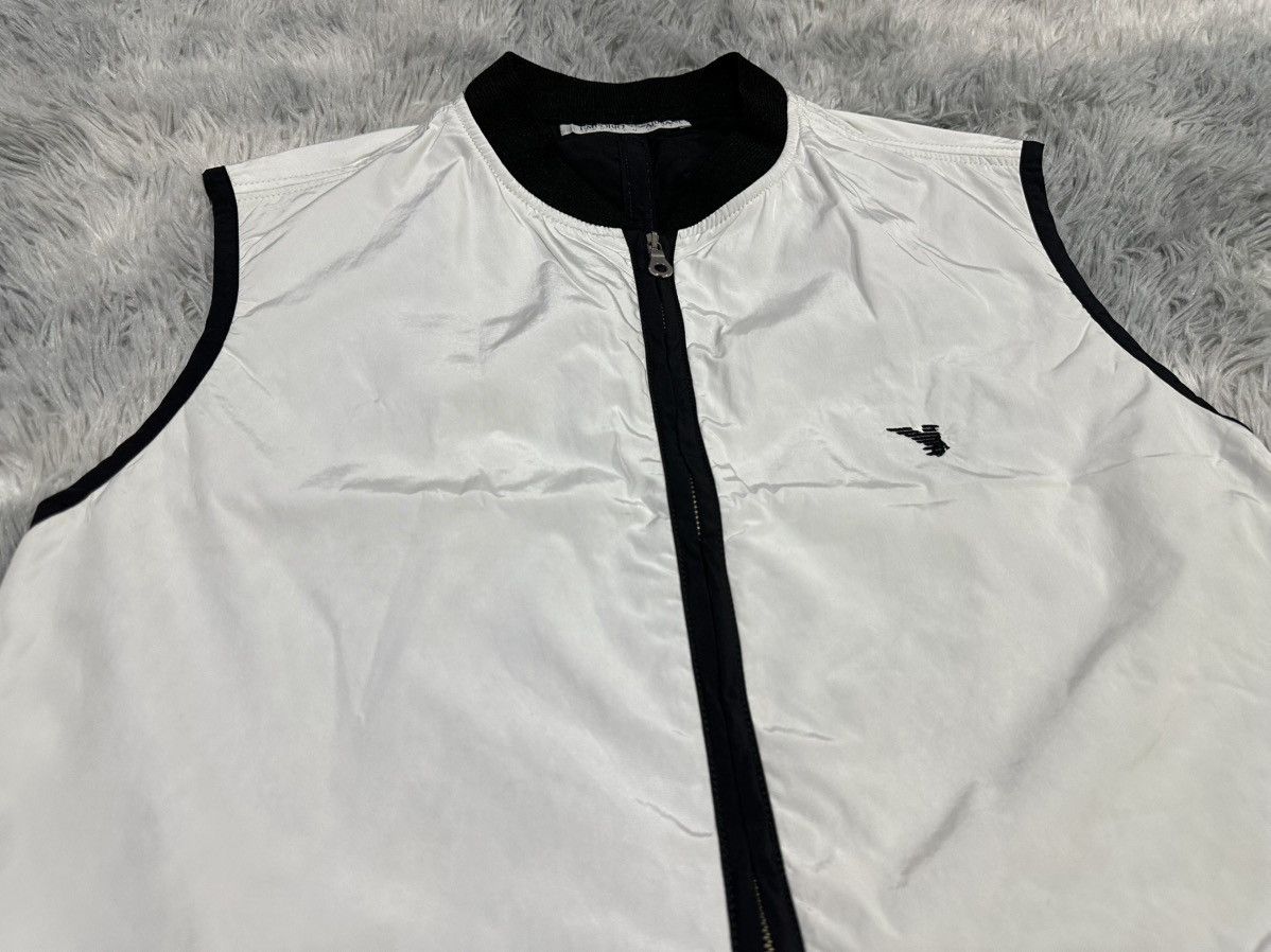 Emporio Armani 🔥Vintage Emporio Armani Gilet Uomo Nylon Vest Jacket Size US M / EU 48-50 / 2 - 2 Thumbnail